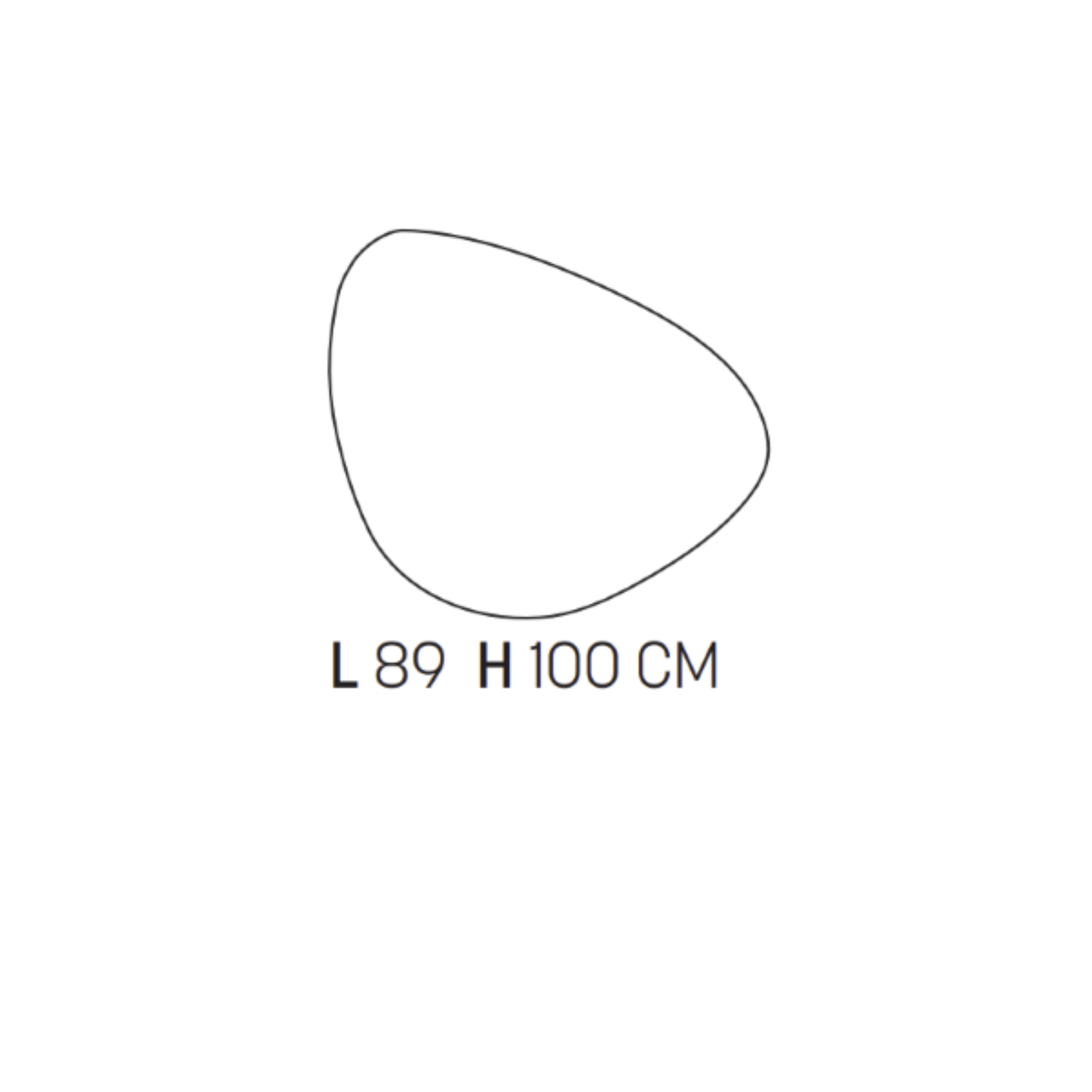 "Denim100" 2-drawer wooden bathroom cabinet with sink and LED mirror