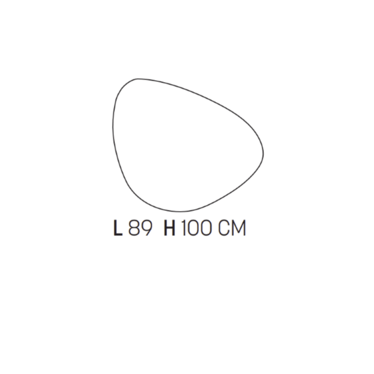 Mobile da bagno in legno 2 cassetti "Denim100" con lavabo e specchio Led - MondoViro