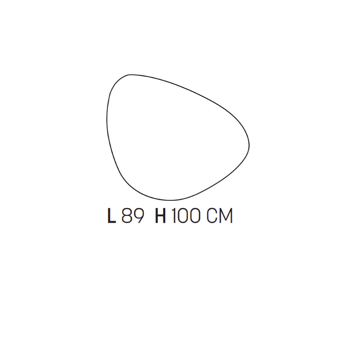 Mobile da bagno sospeso "Empire" con 2 cassetti 1 colonna lavabo e specchio Led - MondoViro