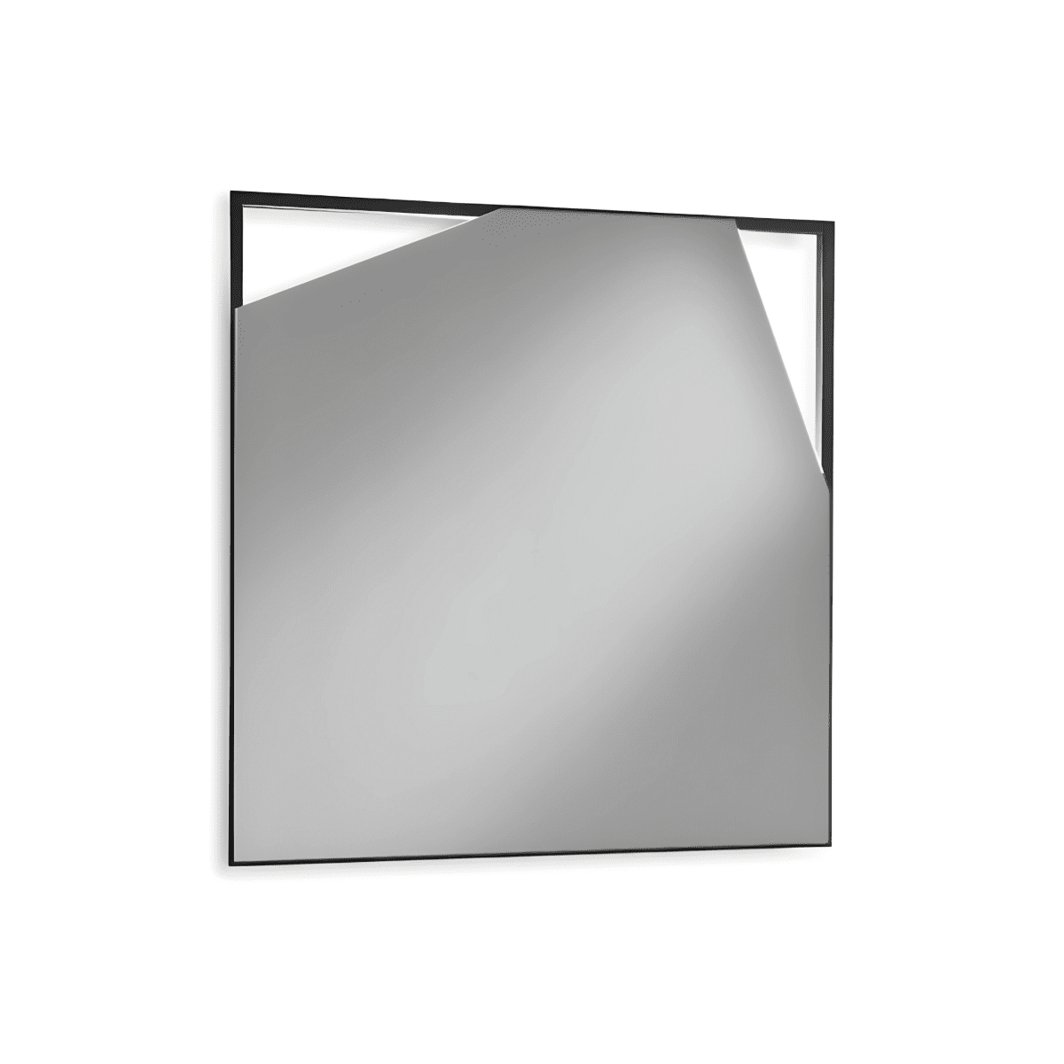 Mobile da bagno sospeso "Tayla" con 2 cassetti specchio Led e lavabo - MondoViro