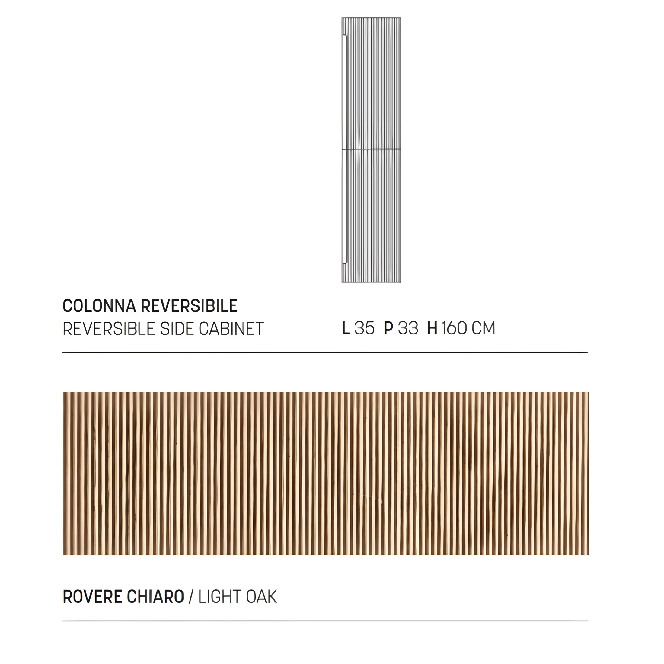 "Eliot" wooden bathroom cabinet with 2 sink drawers and suspended column