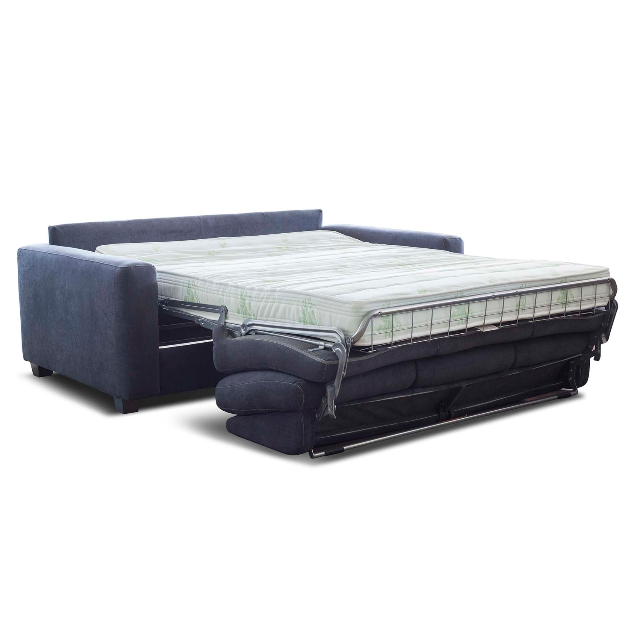 "Turchese" 3-seater double sofa bed, water-repellent and stain-resistant fabric, 208x102 cm, 97h