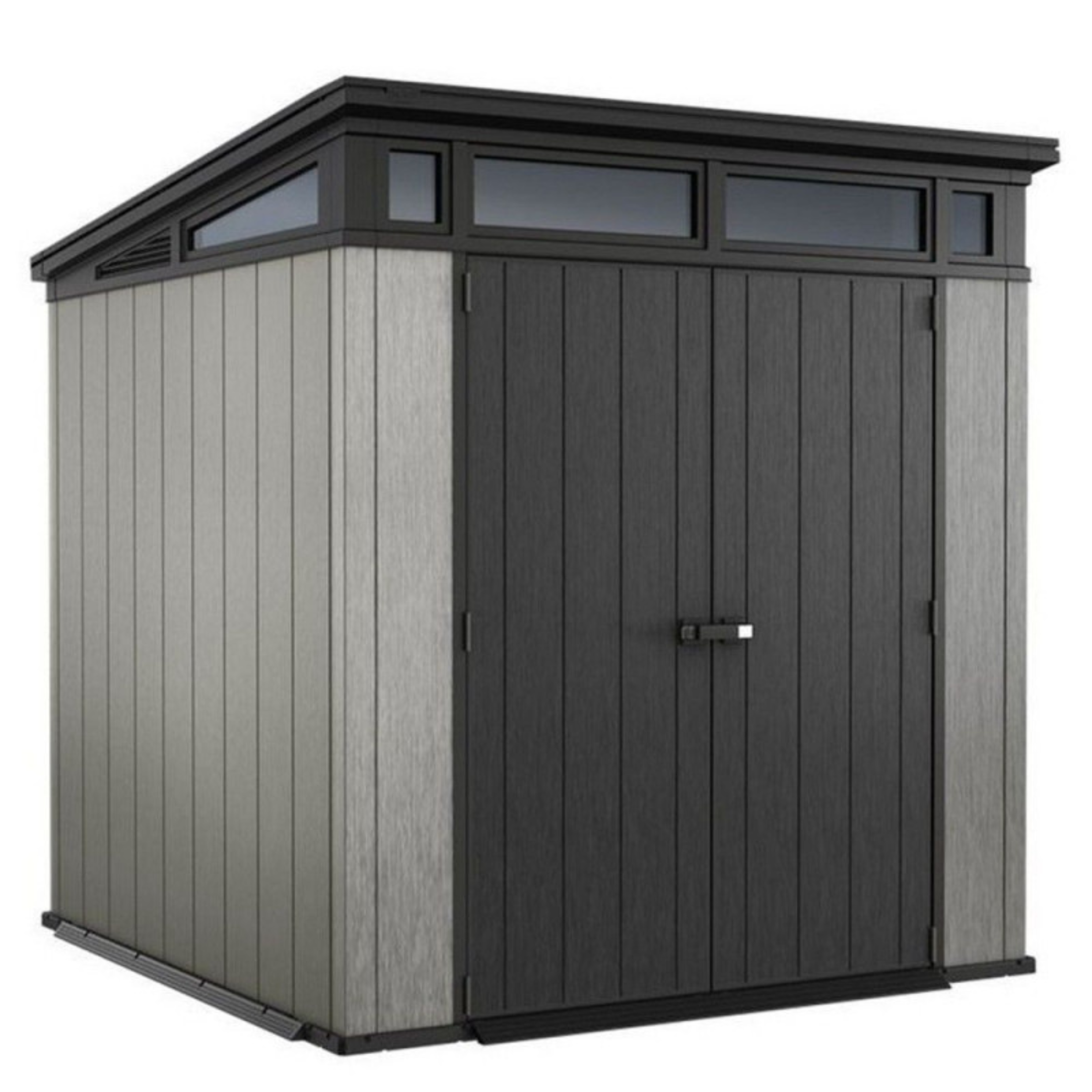 "PlantScape" 2-door garden shed made of high-quality plastic