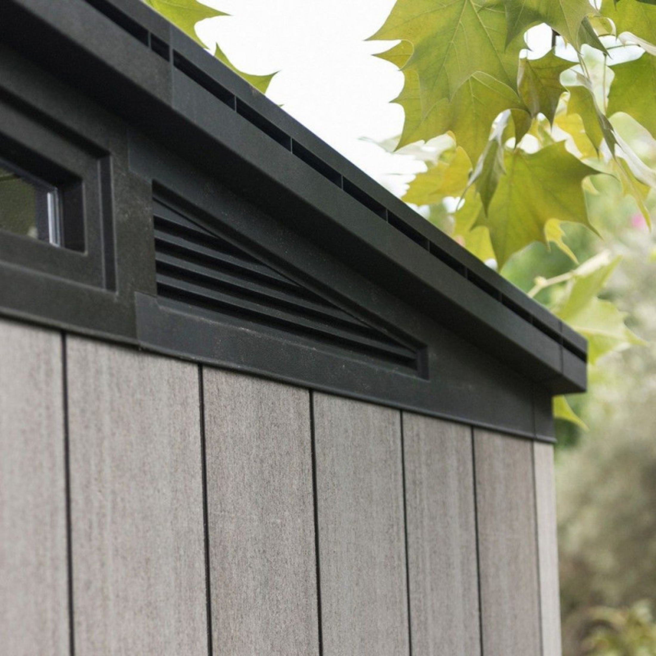 "PlantScape" 2-door garden shed made of high-quality plastic