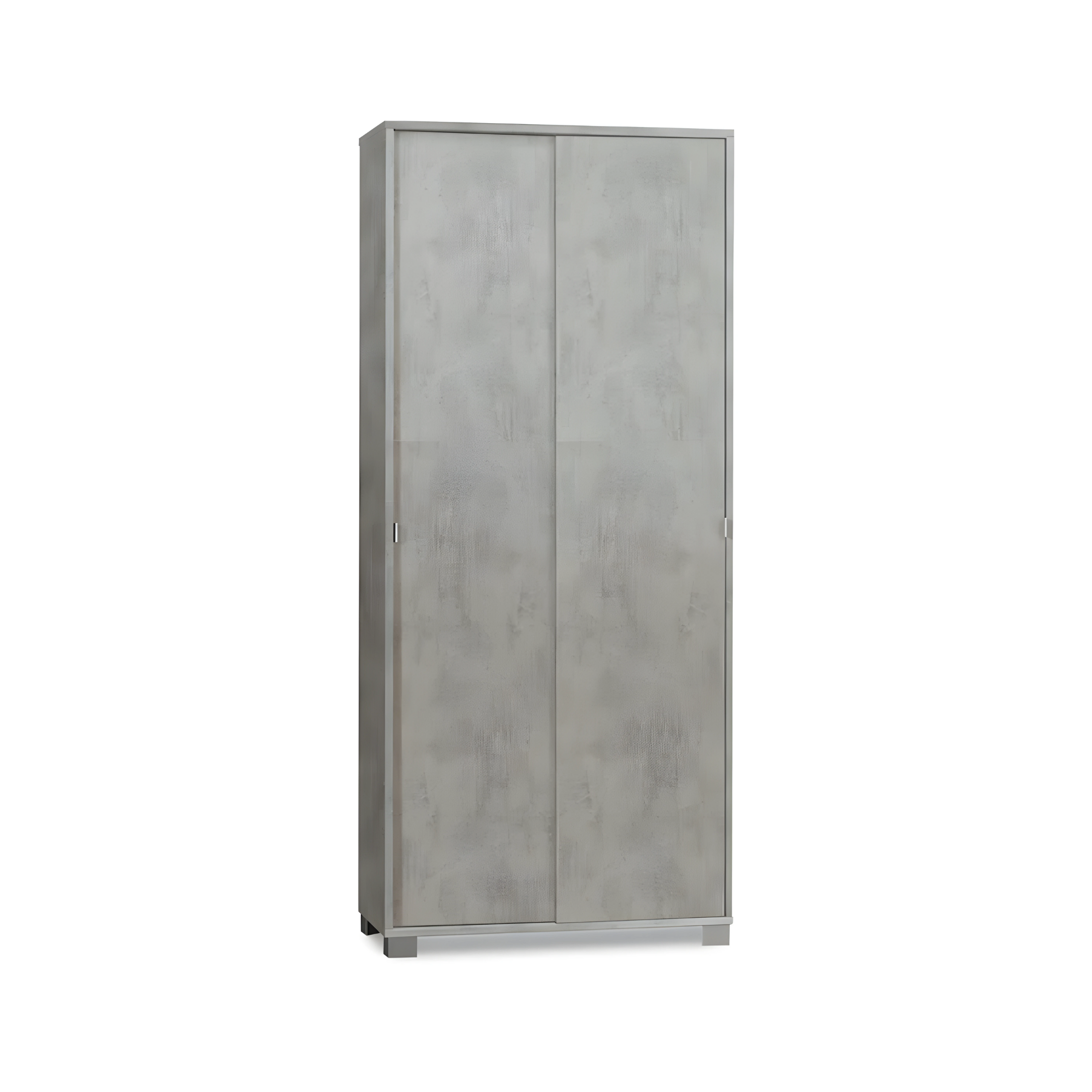 "Slide" 2-door wooden wardrobe with sliding doors, 82x41 cm, 190 cm high