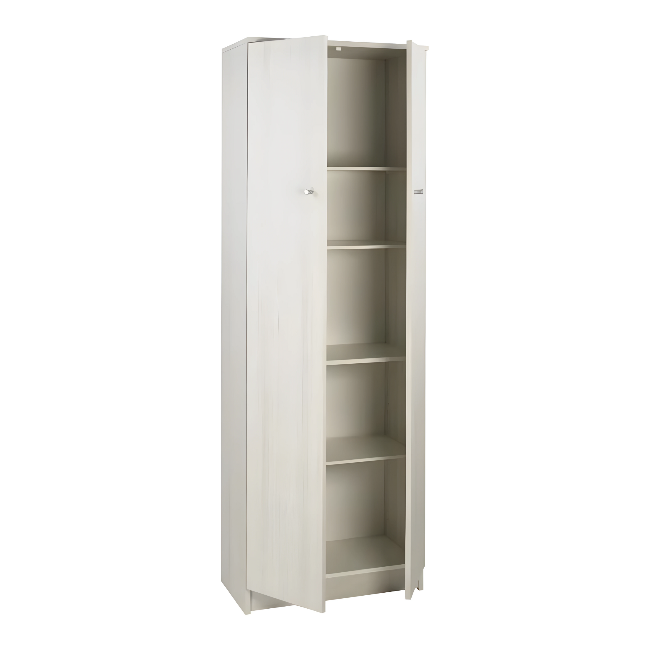 Modern "Gioia" 2-door wooden entrance hall cabinet, 62x34 cm, 183 cm high