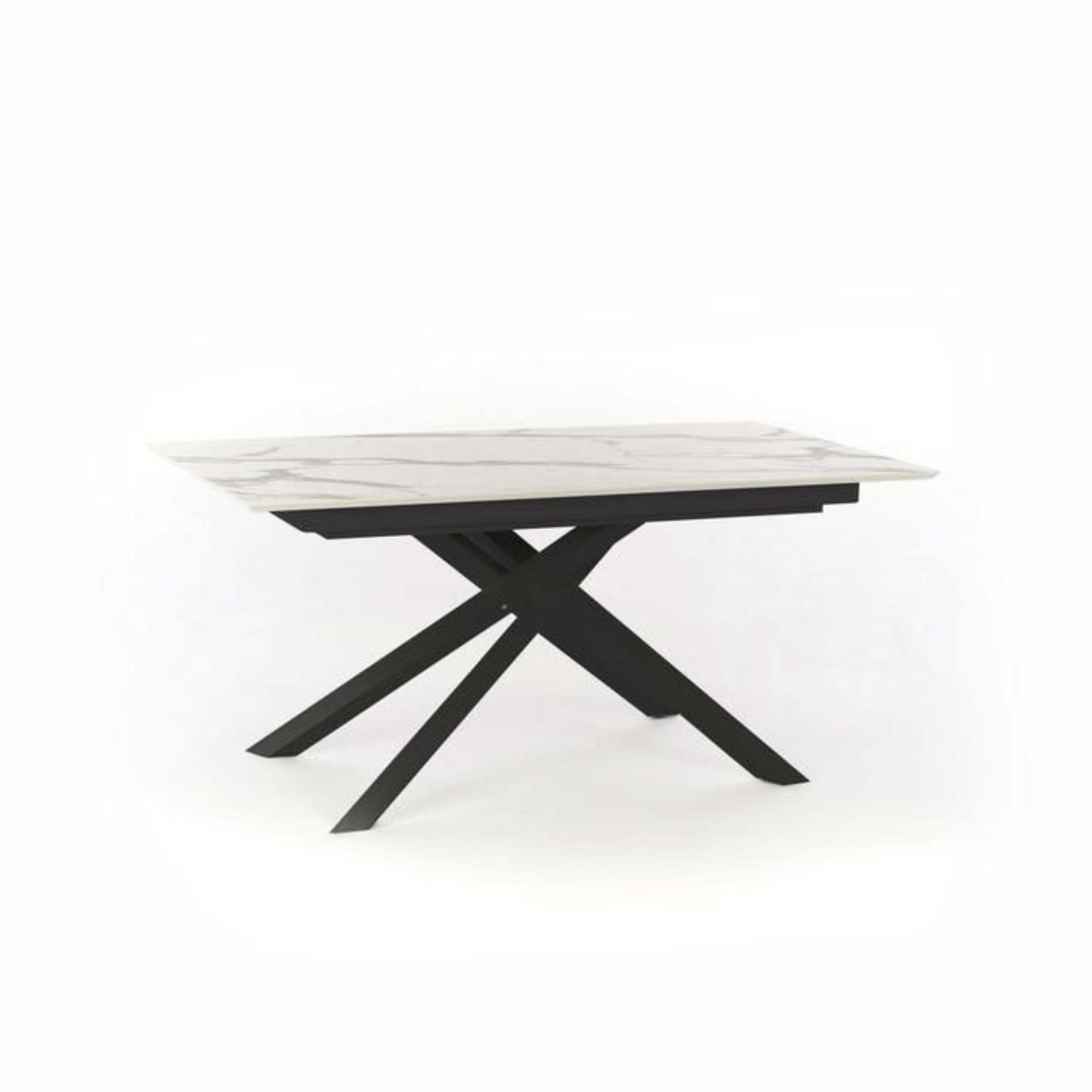 Extendable table "Jade" HPL top, aluminum legs, 170/270x90 cm, 76h