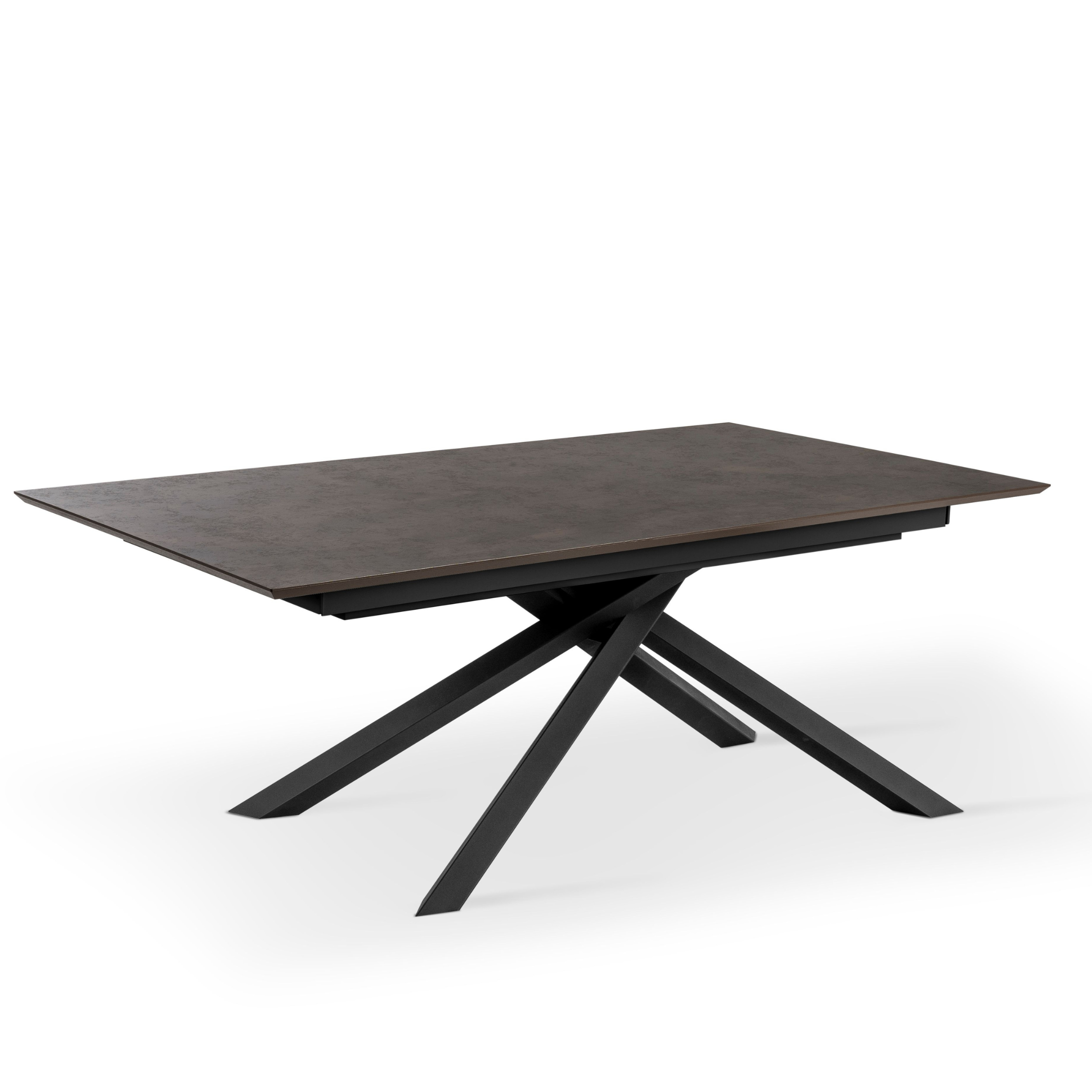 Extendable table "Jade" HPL top, aluminum legs, 170/270x90 cm, 76h