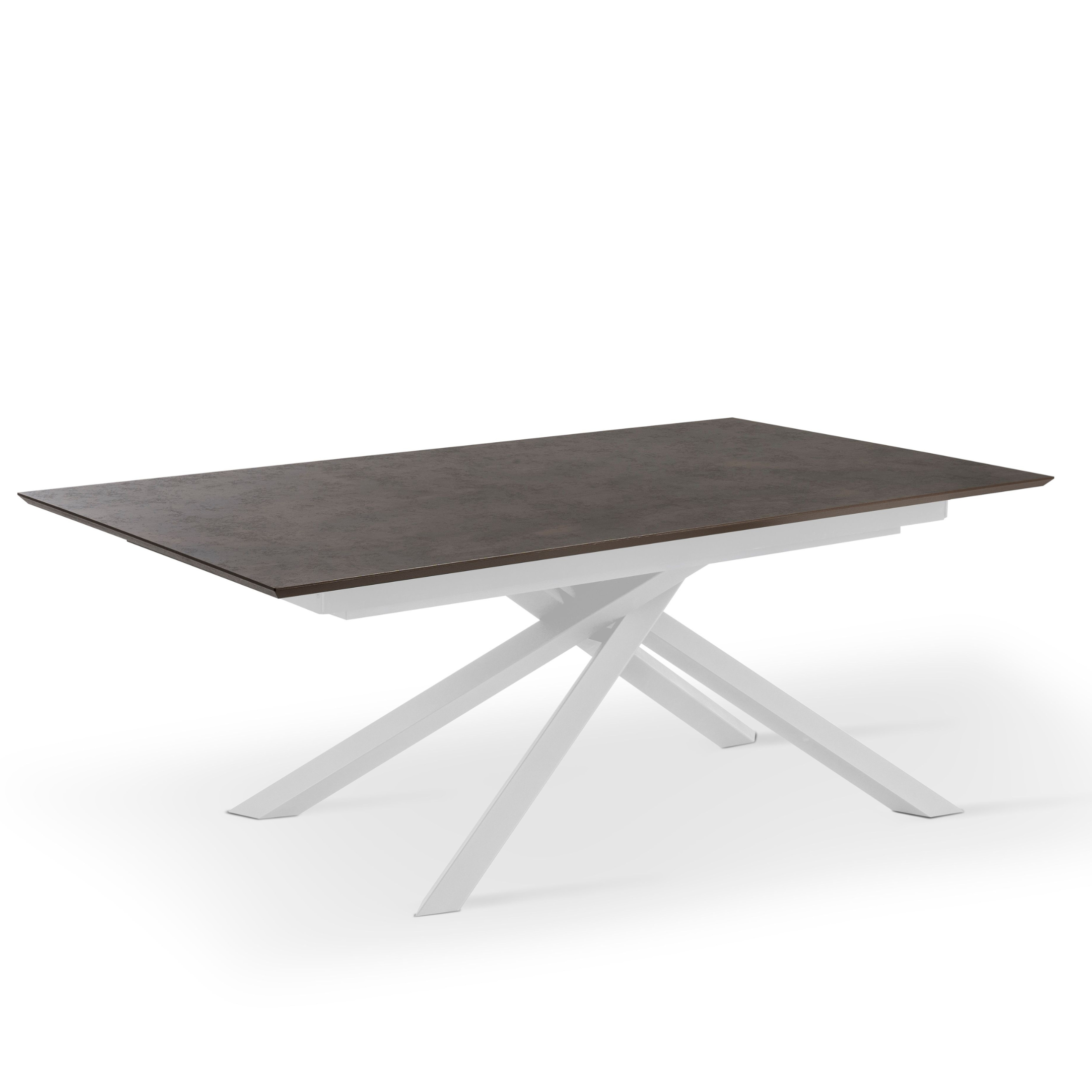 Extendable table "Jade" HPL top, aluminum legs, 170/270x90 cm, 76h