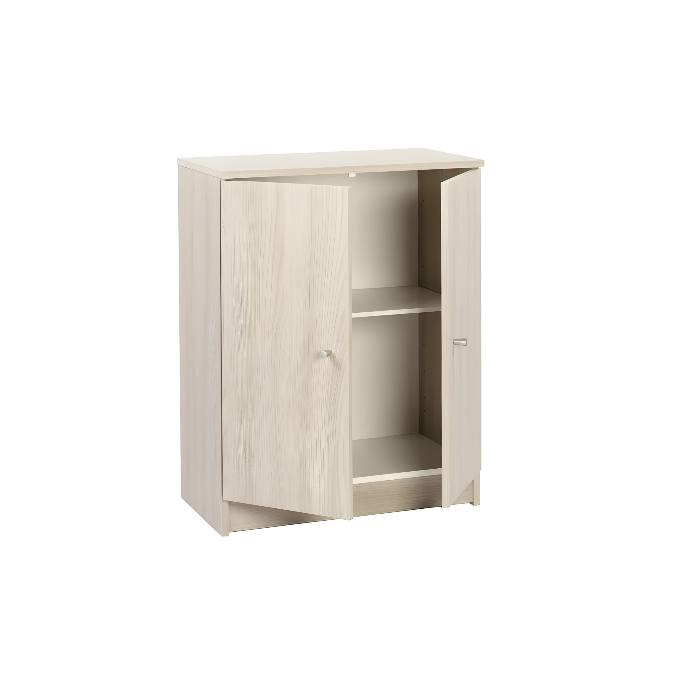 "Esme" modern 2-door wooden entrance hall cabinet, 62x34 cm, 80 cm high