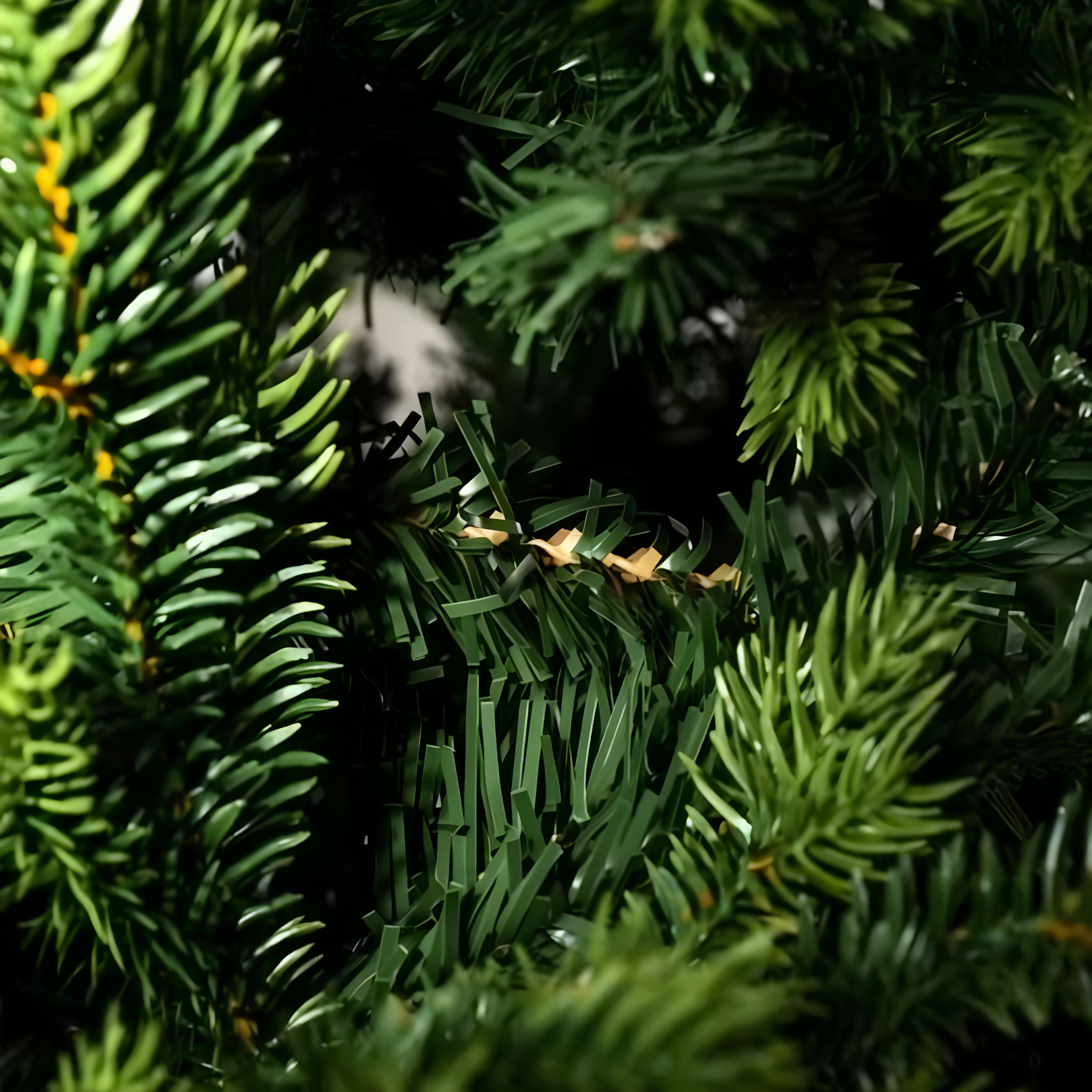 Reindeer Christmas tree with modern trunk included in PE with Real Touch effect