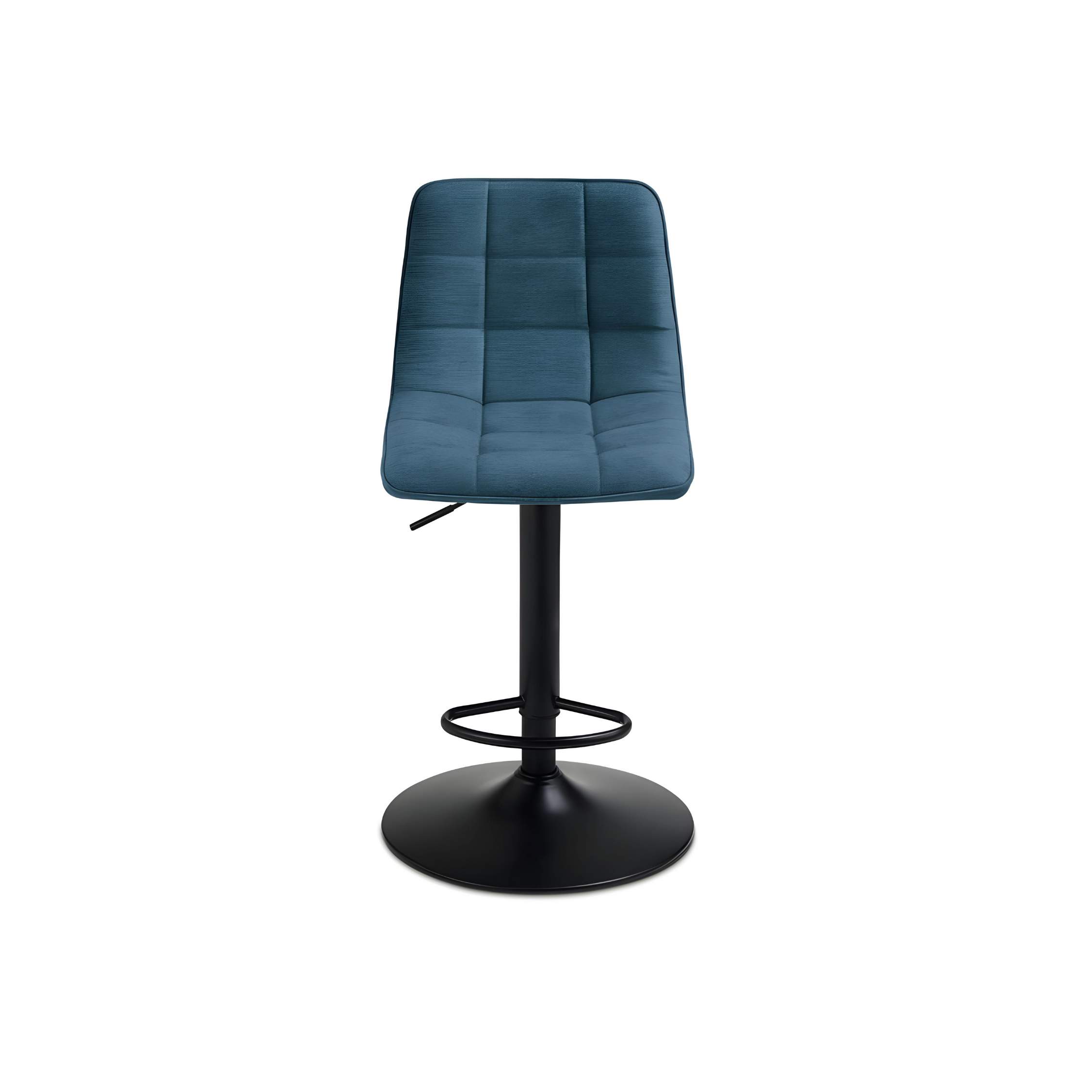 Set of "Milly" fabric stools with padded seat, 45x45 cm, 91h