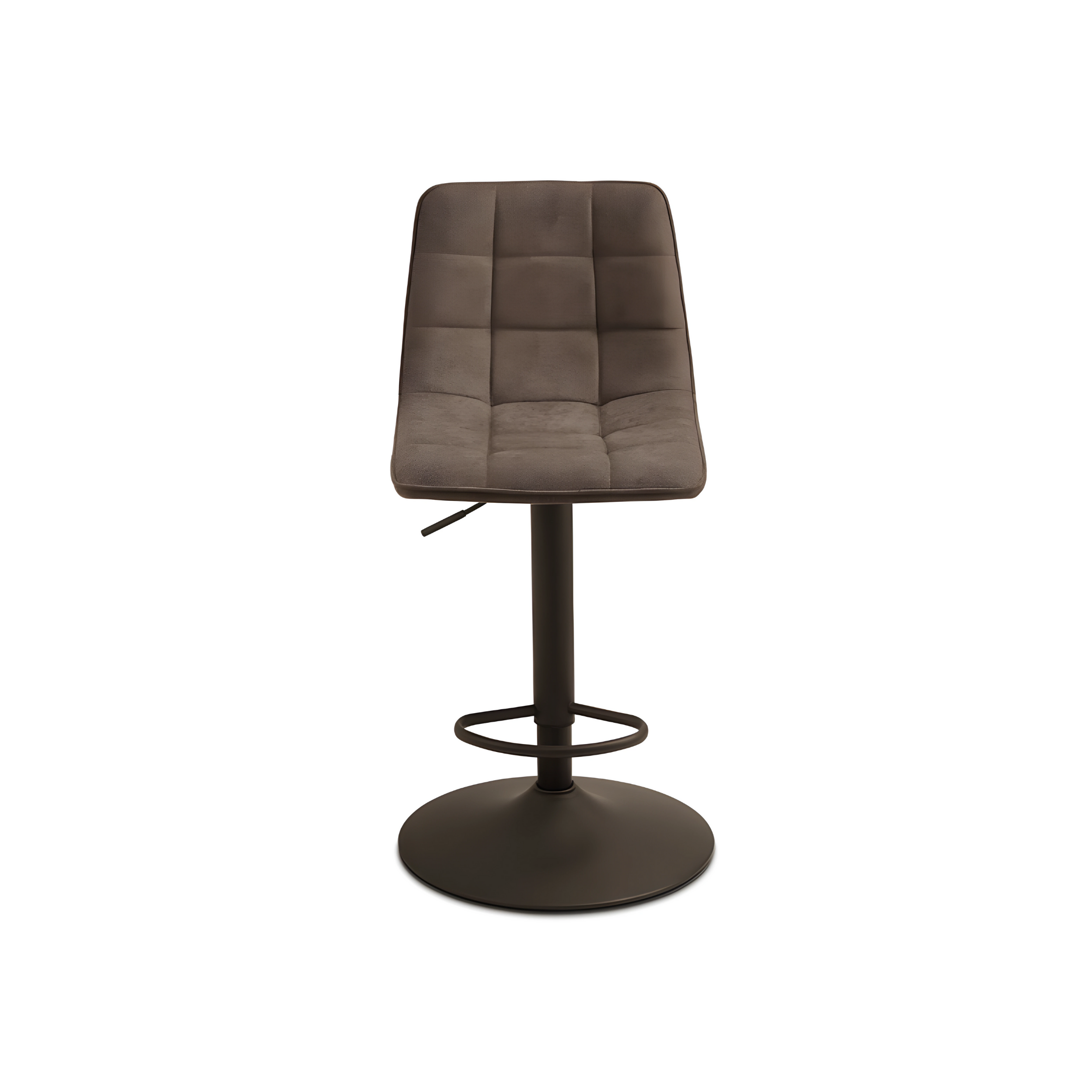 Set of "Milly" fabric stools with padded seat, 45x45 cm, 91h