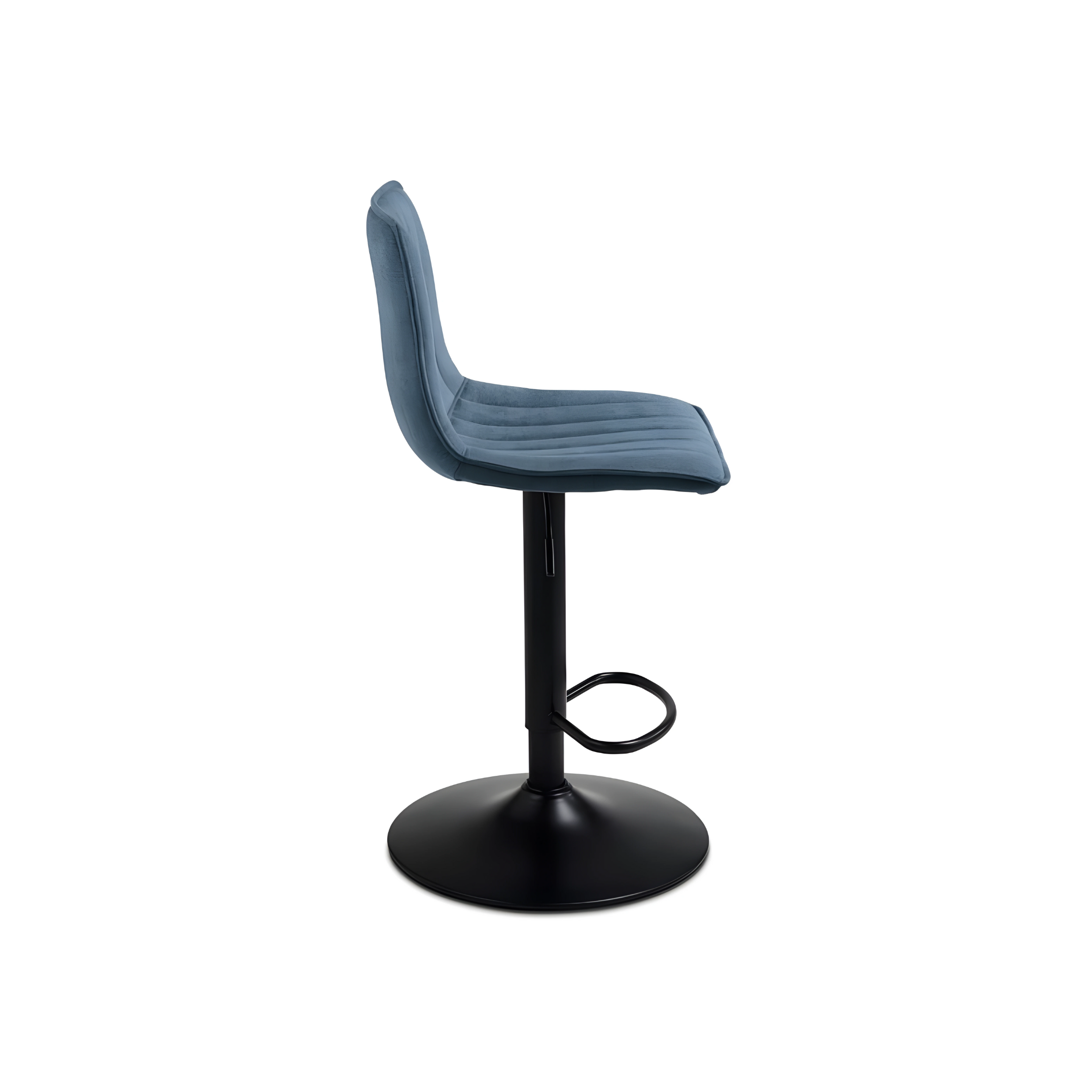 Set of "Palmer" padded fabric stools, 45x45 cm, 91h