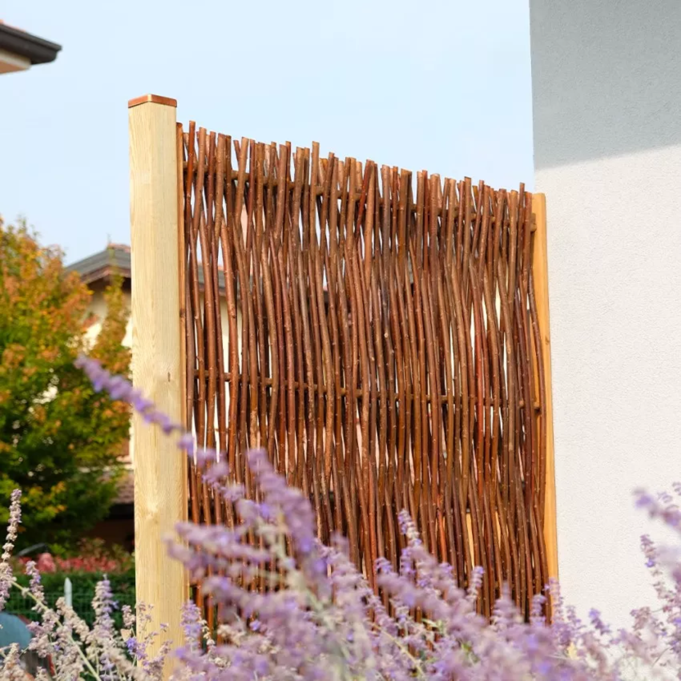 "Sardinia" hazelnut garden trellis, 90 x 180 cm
