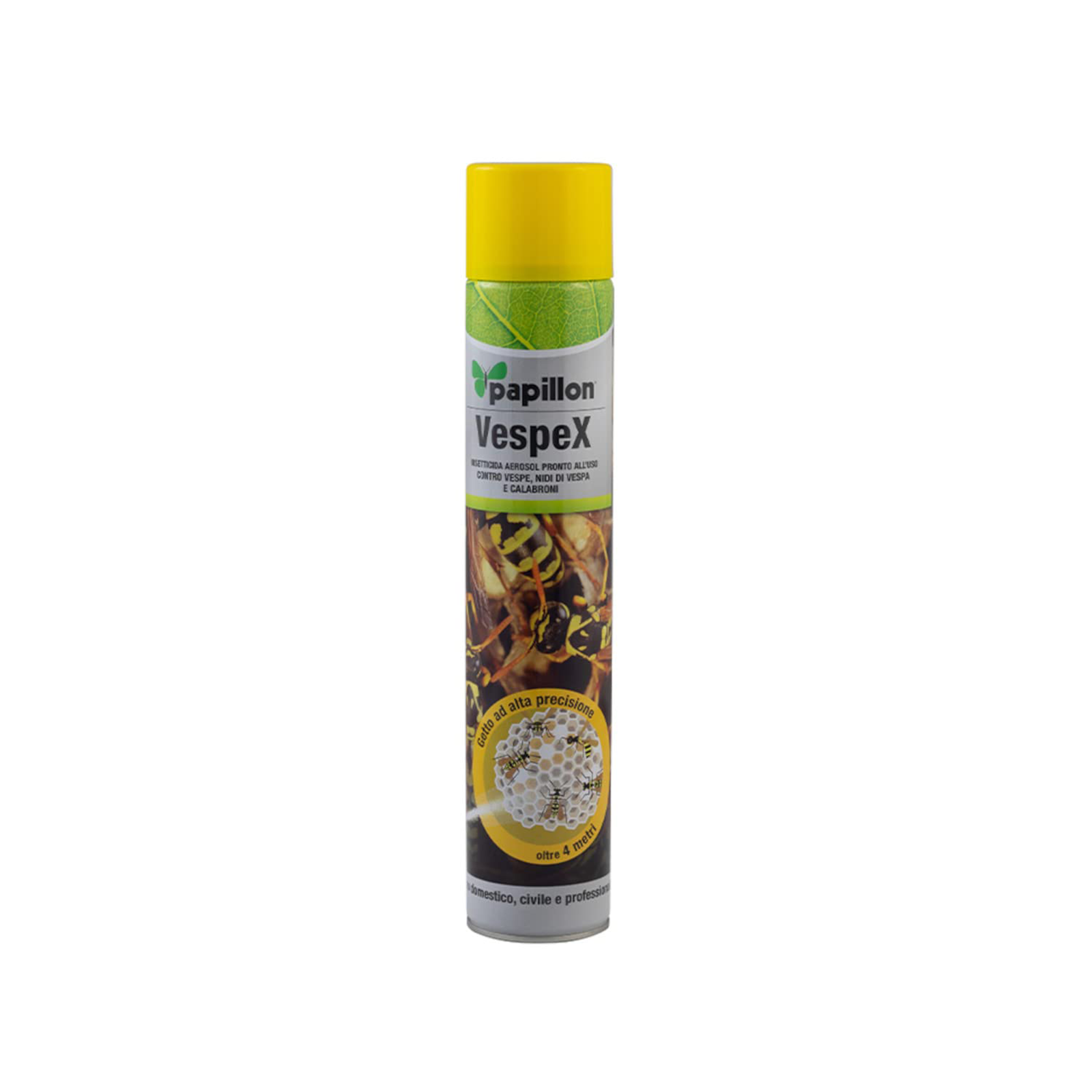 Fast-acting spray insecticide against wasps, hornets, flies, mosquitoes, cockroaches and nests