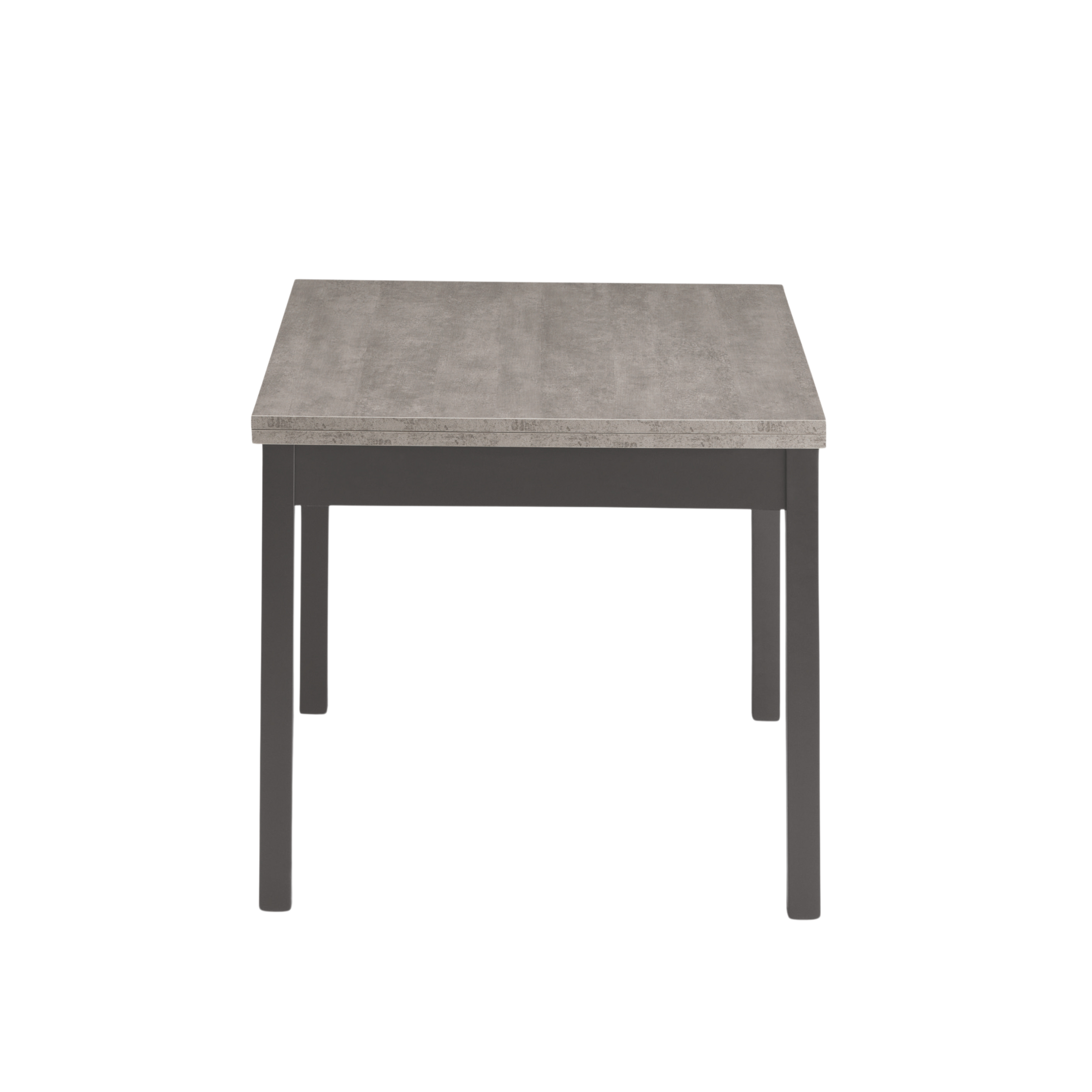 Modern extendable table "Torian" with book-like opening mechanism, 90/180x90 cm, 78h