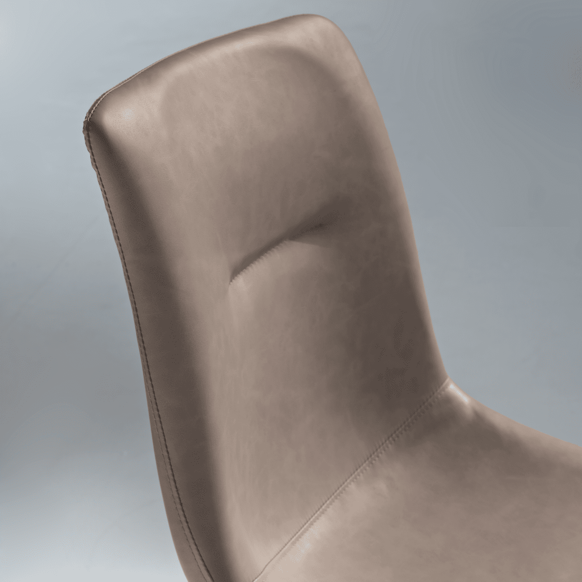 Set di sedie imbottite moderne "Zaren" in ecopelle da pranzo cm 45x59 90h - MondoViro