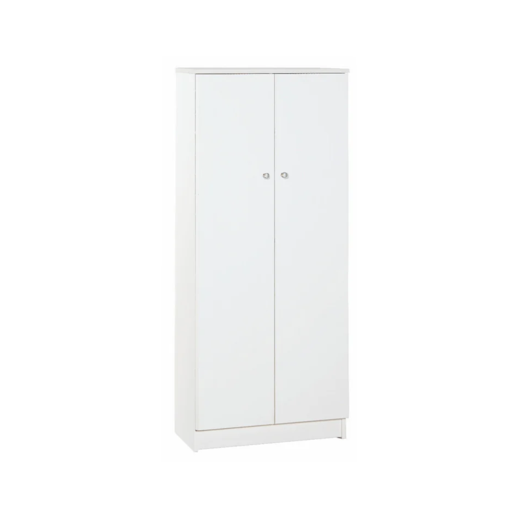 Wooden wardrobe with 2 doors and 3 adjustable shelves "Matilde" 62x34 cm 147h