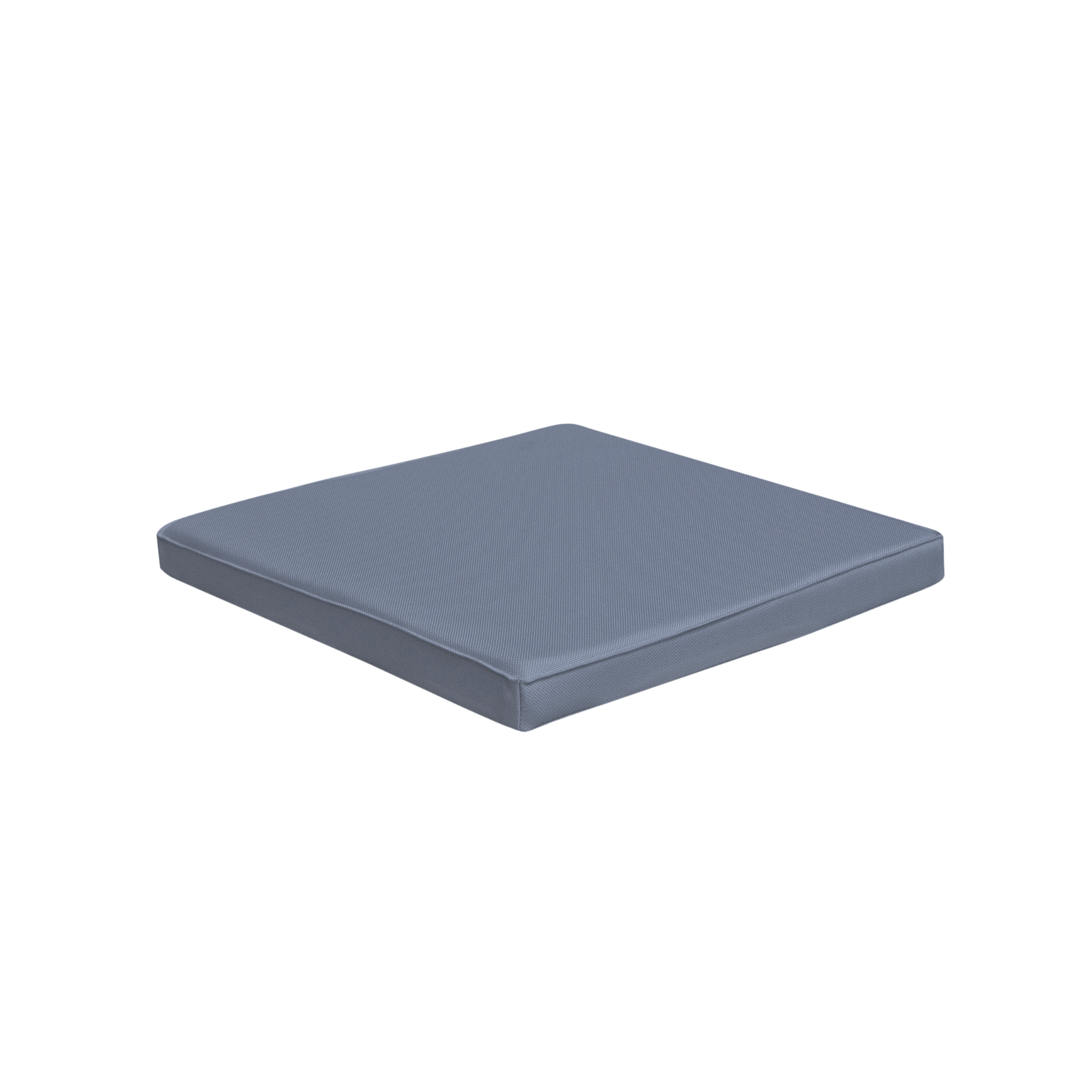 "Cus" square seat cushion with removable fabric cover
