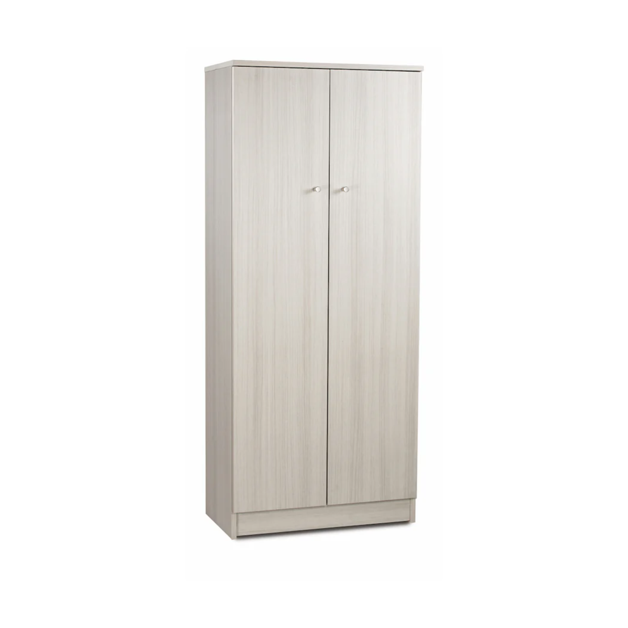 Wooden wardrobe with 2 doors and 3 adjustable shelves "Matilde" 62x34 cm 147h