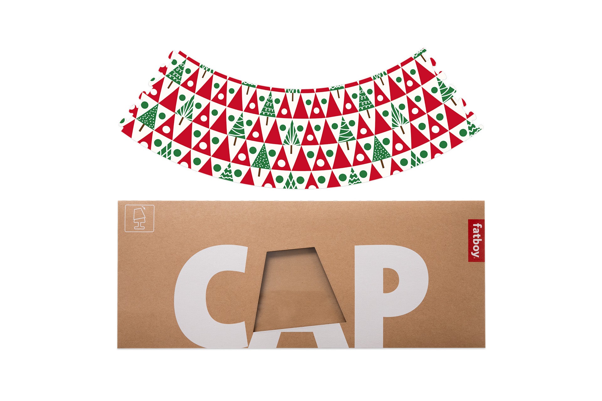 "Cooper Cappie" lampshade in opaque PP, 34x14 cm