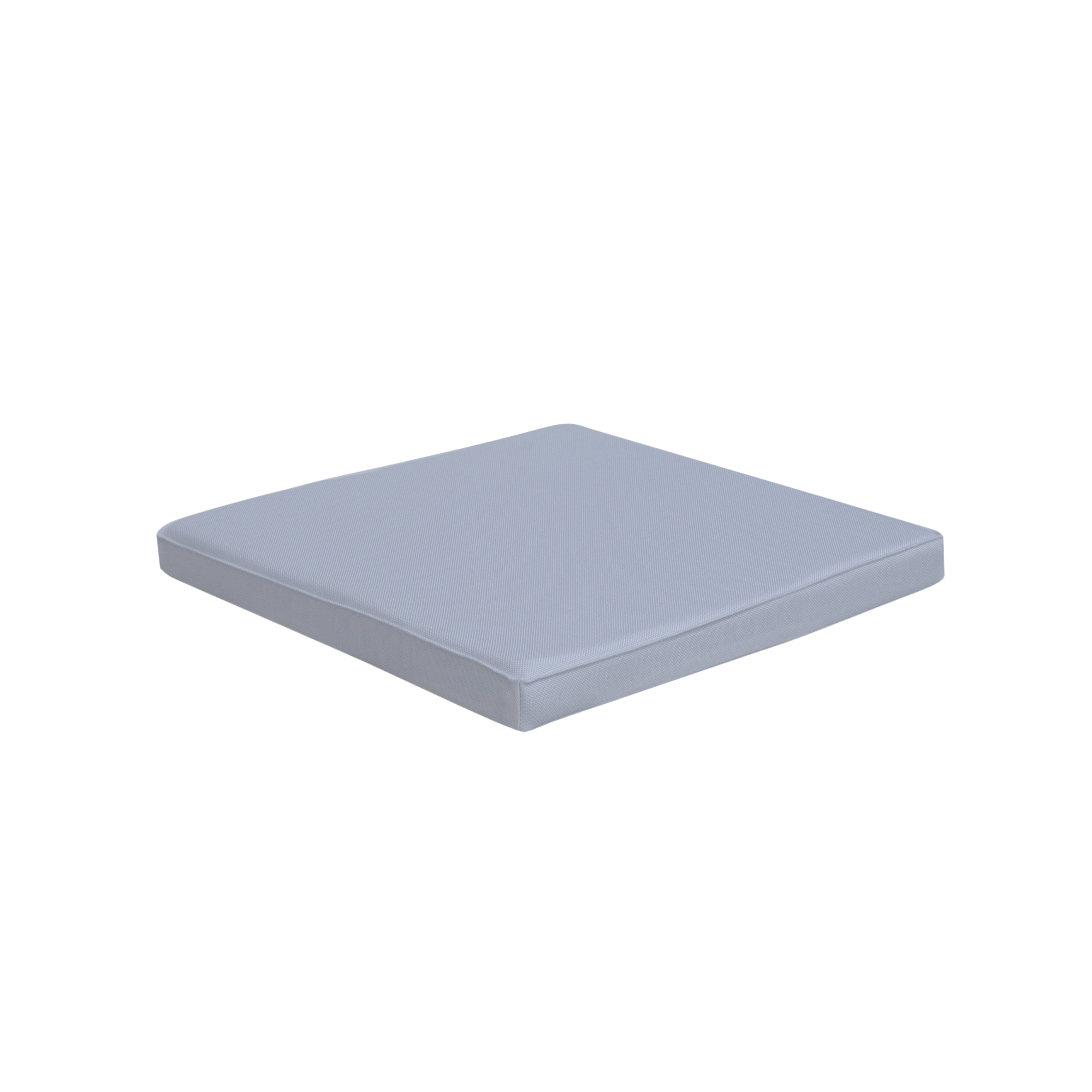 "Cus" square seat cushion with removable fabric cover