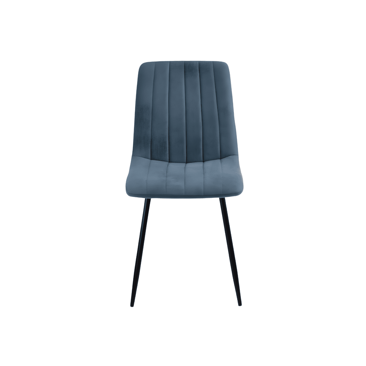 Set di sedie moderne da pranzo in tessuto "Palmer" imbottite cm 45x54 88h - MondoViro