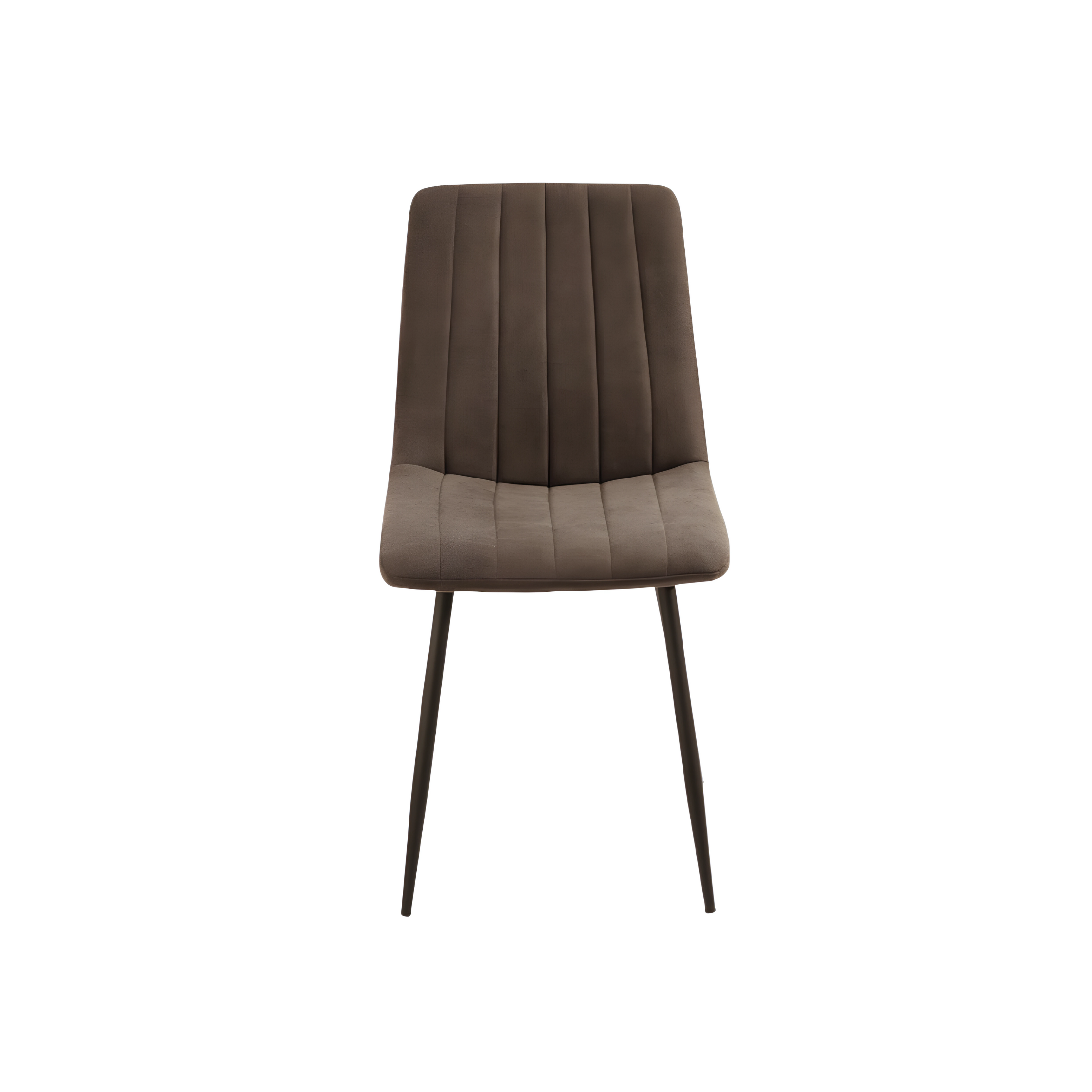 Set of modern dining chairs in "Palmer" fabric padded cm 45x54 88h