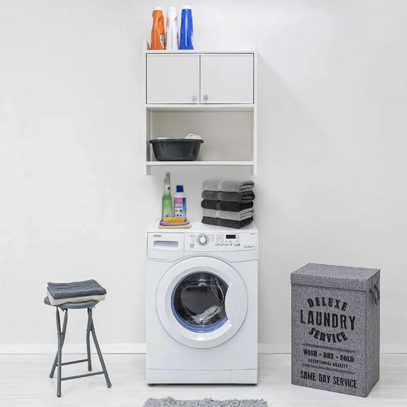 "Cabinets" countertop cabinet above the washing machine in resistant resin 65x26.5 cm 79h