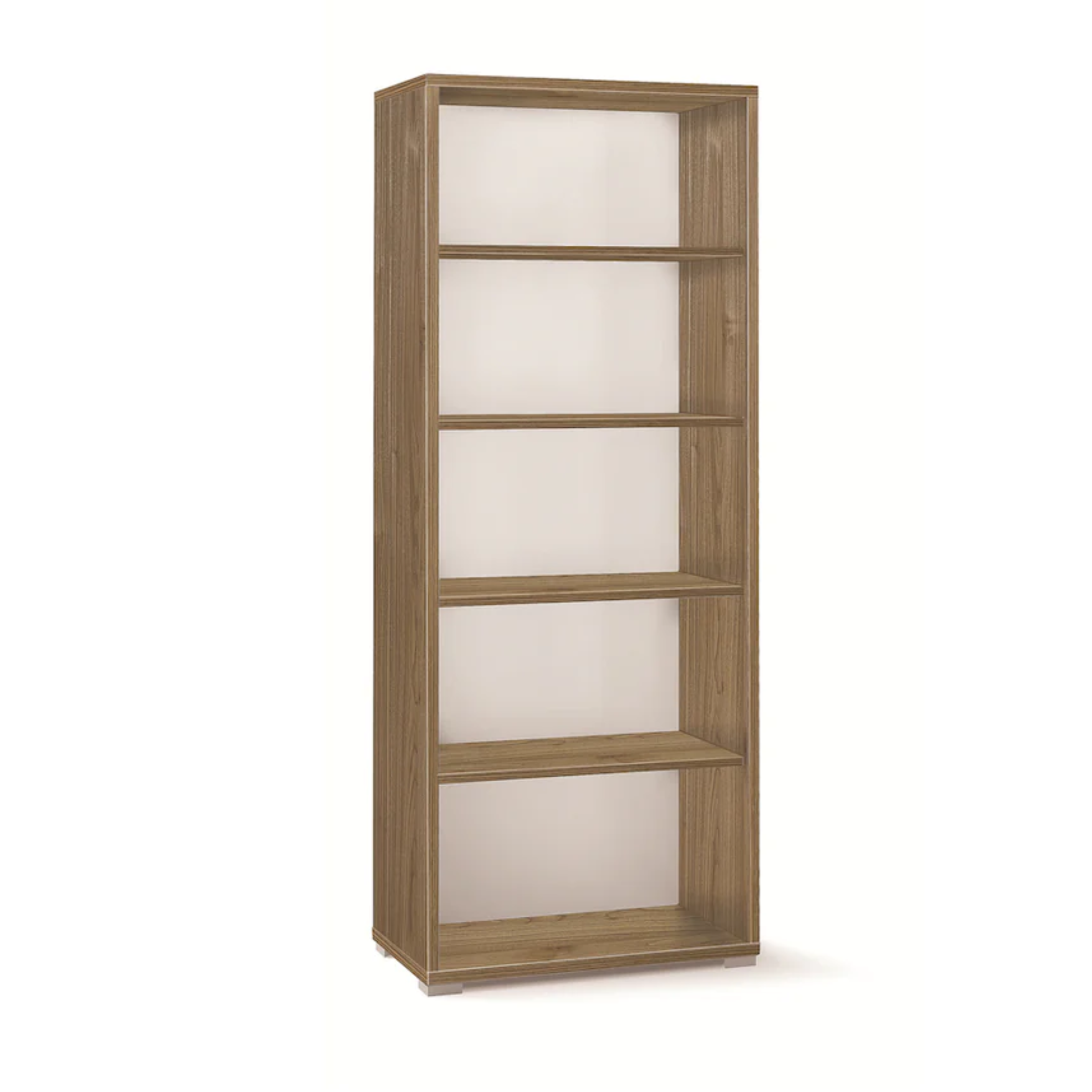 Mobile libreria moderna 5 piani in legno "Essenza" cm 71x41 182h