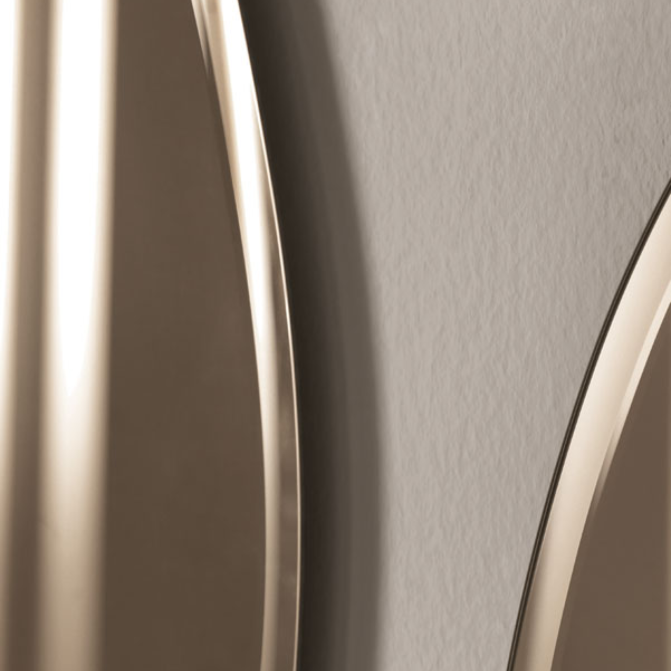 "Riccardo" modern frameless wall mirror for the living room