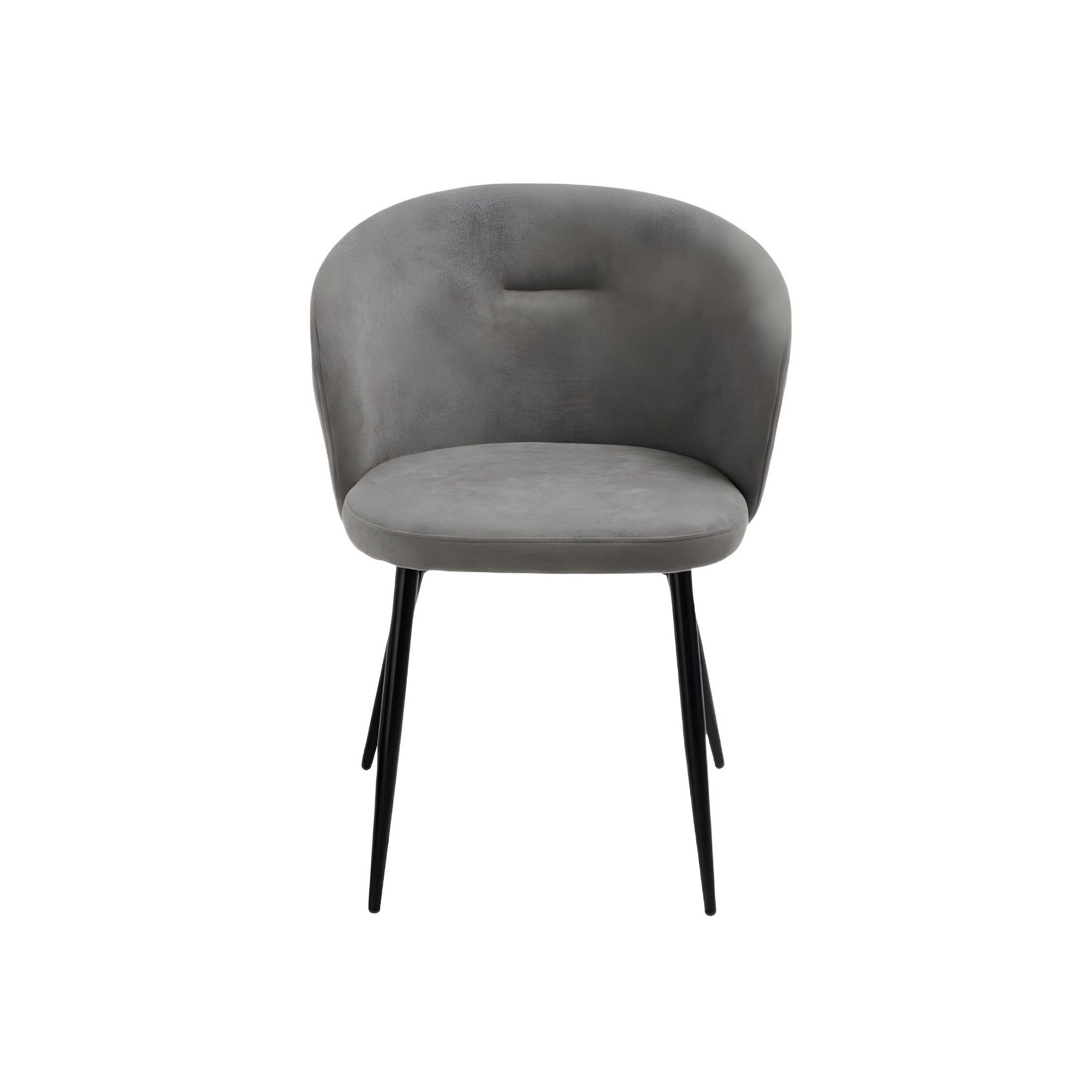 "Claris" dining chair set in padded fabric, 56x55 cm, 78h