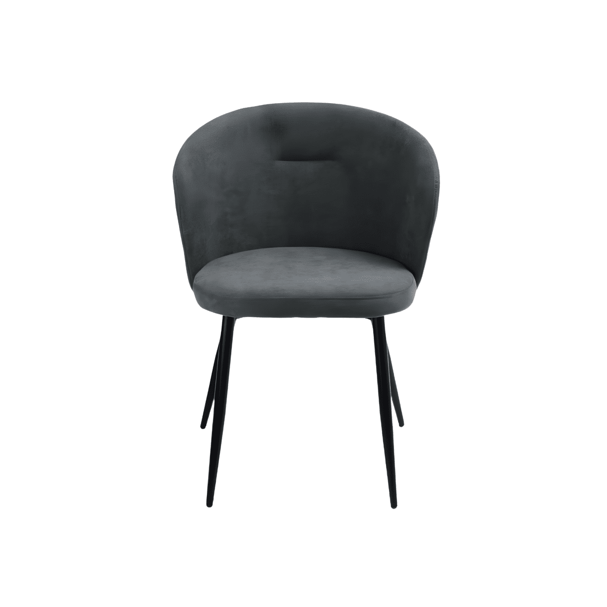 Set sedie da pranzo "Claris" in tessuto imbottite cm 56x55 78h - MondoViro