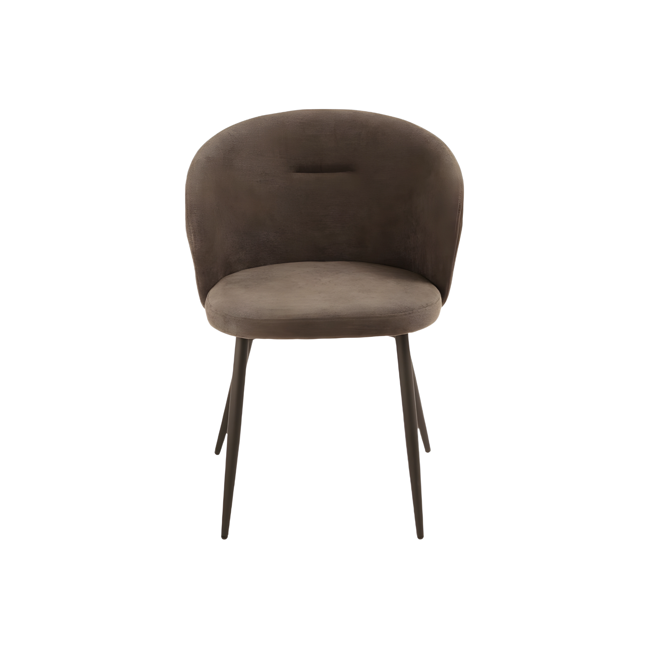 "Claris" dining chair set in padded fabric, 56x55 cm, 78h