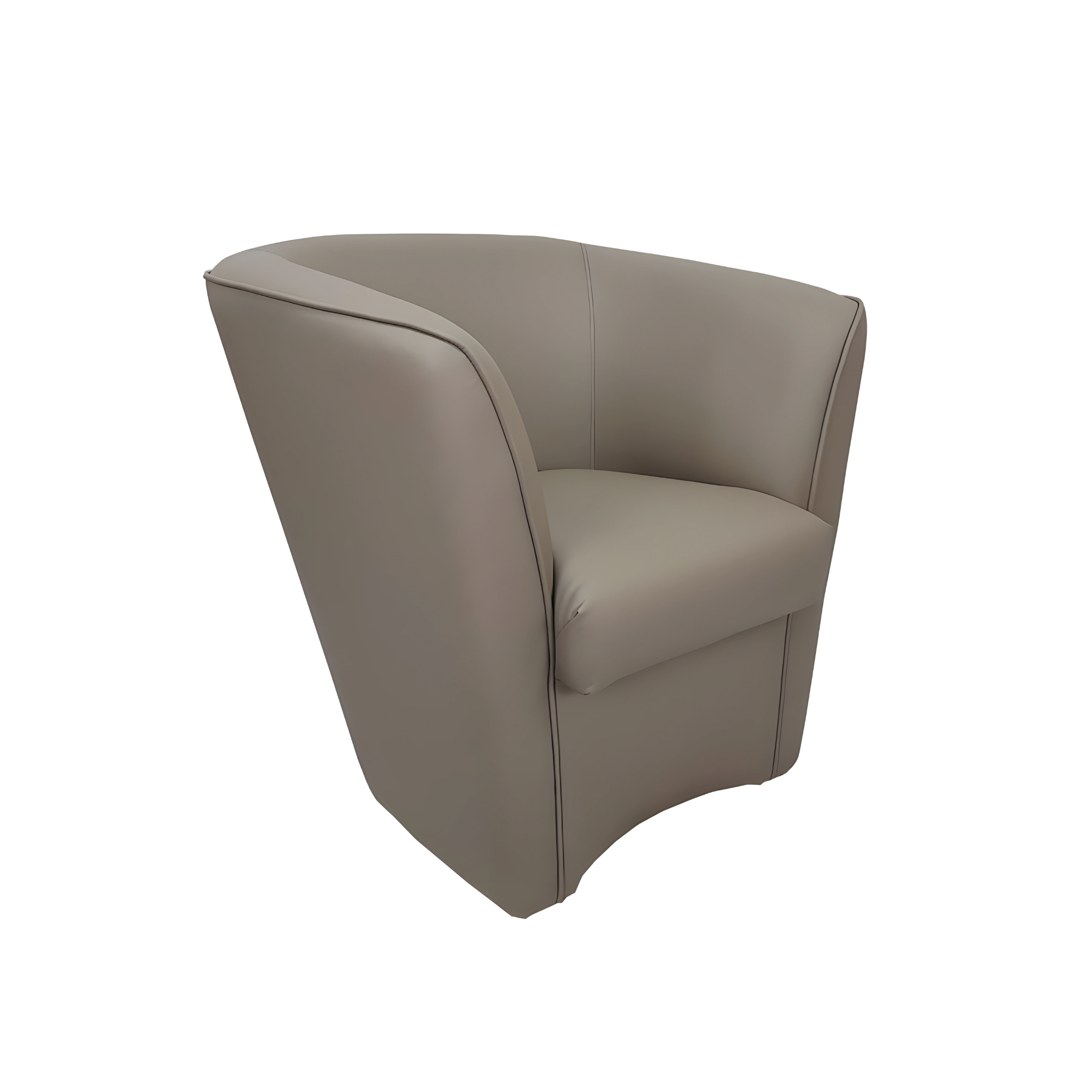 Elegant modern "Dallas" eco-leather armchair, 70x67 cm, 76h