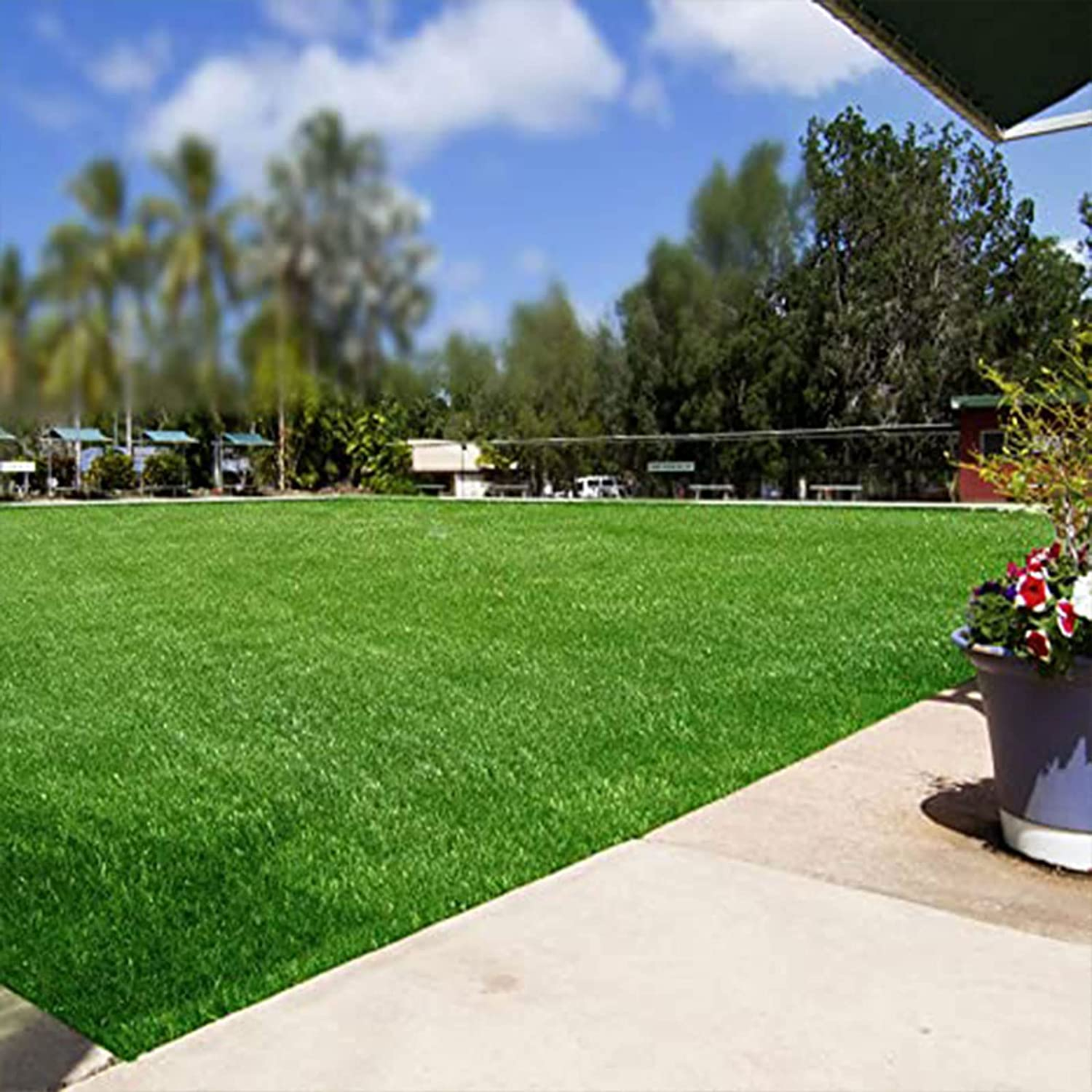 Erba sintetica verde Premium simil Real drenante