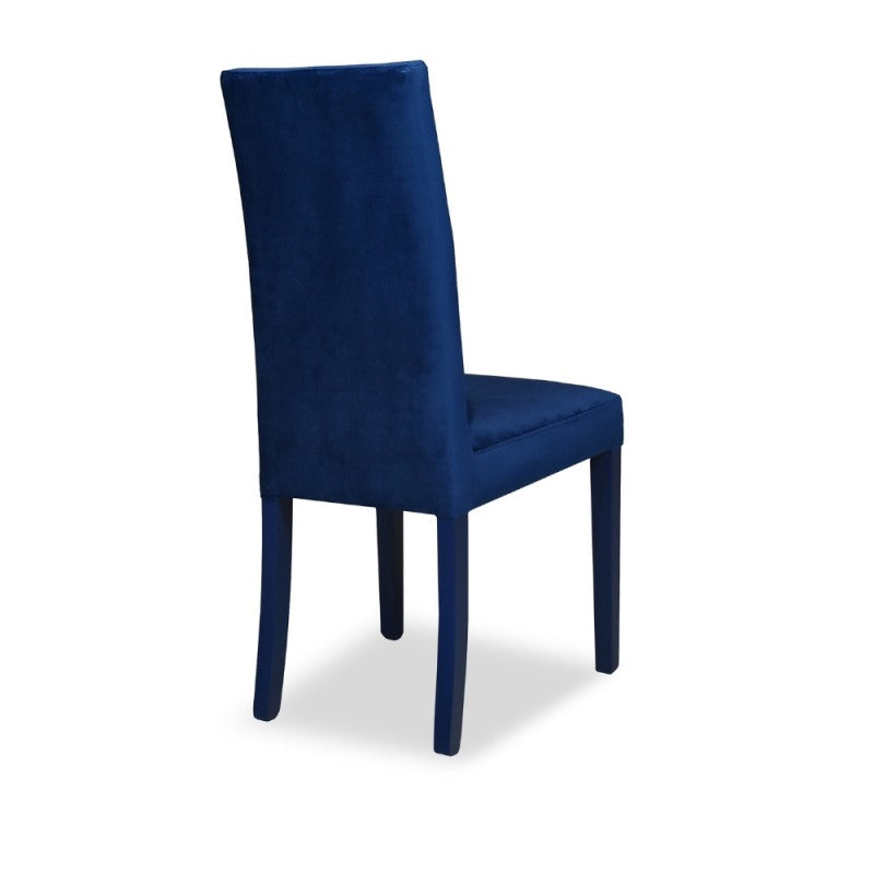 Set of "Montecarlo" dining chairs upholstered in velvet with 3 buttons cm 47x46 101h