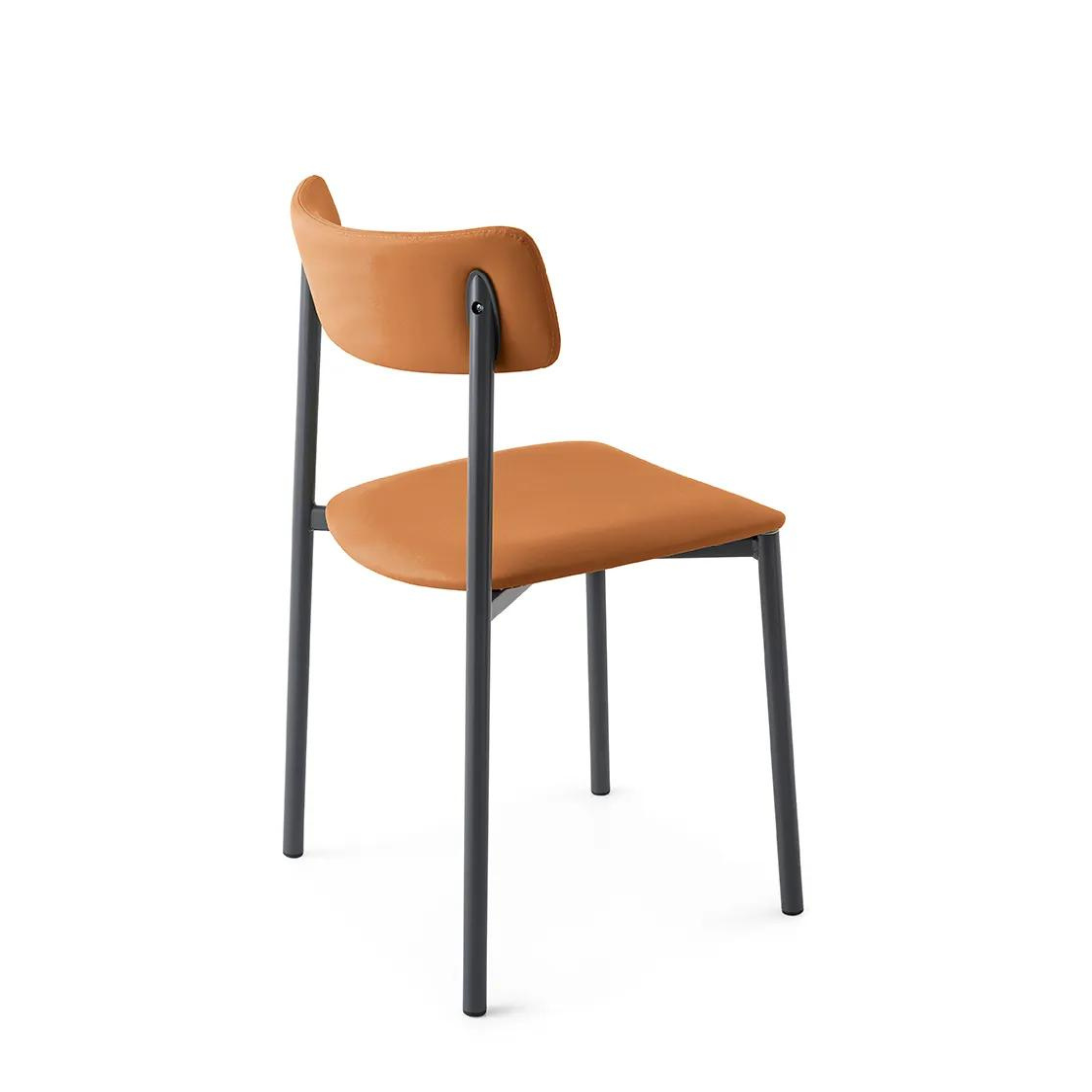 Set of modern living room chairs "Up!" with padded seat cm 49x48 81h