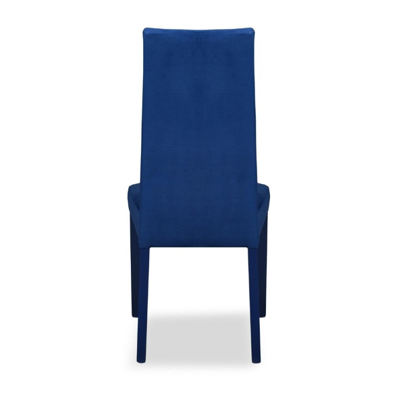 Set of "Montecarlo" dining chairs upholstered in velvet with 3 buttons cm 47x46 101h