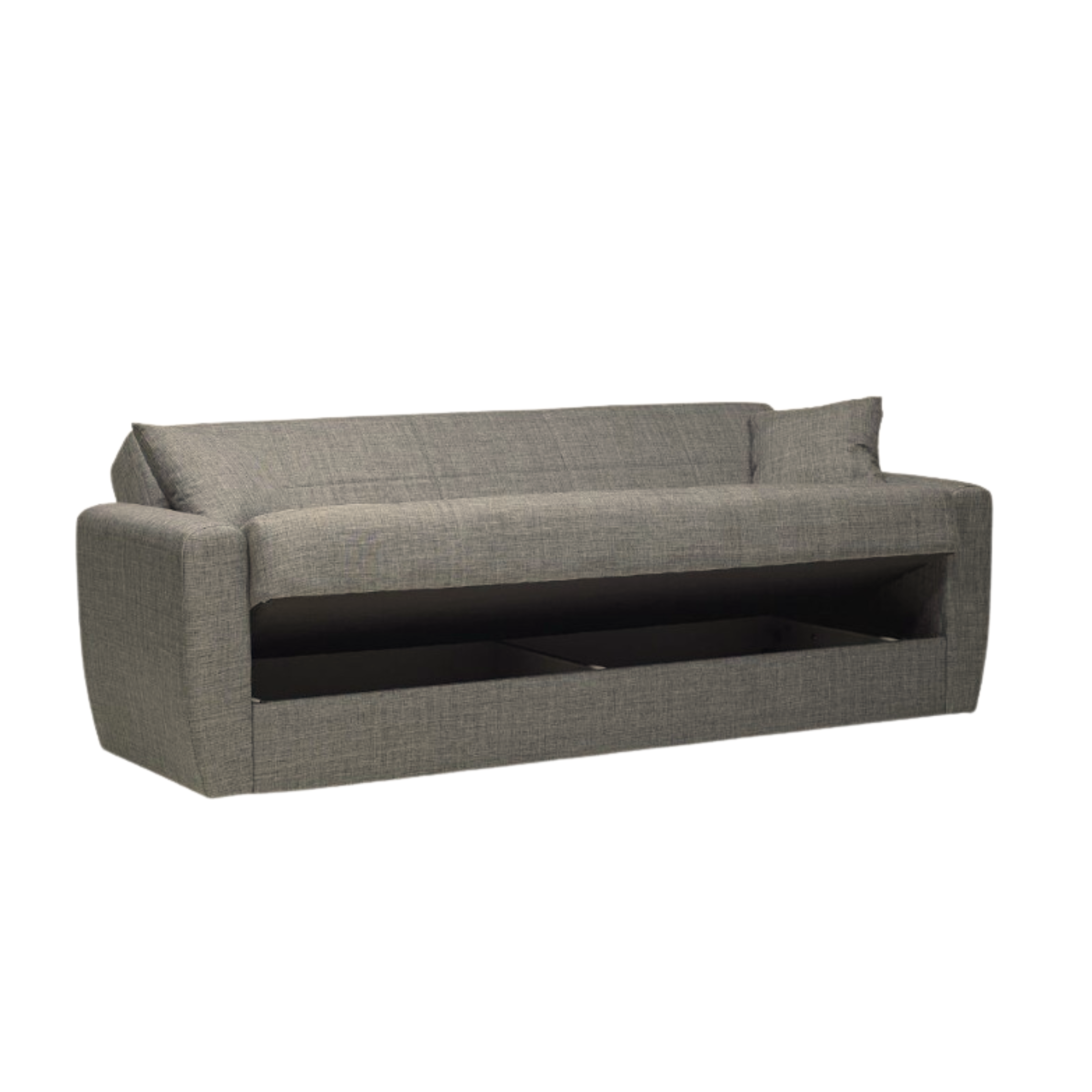 "Delia" sofa bed for living room in modern fabric 210x78 cm 78h