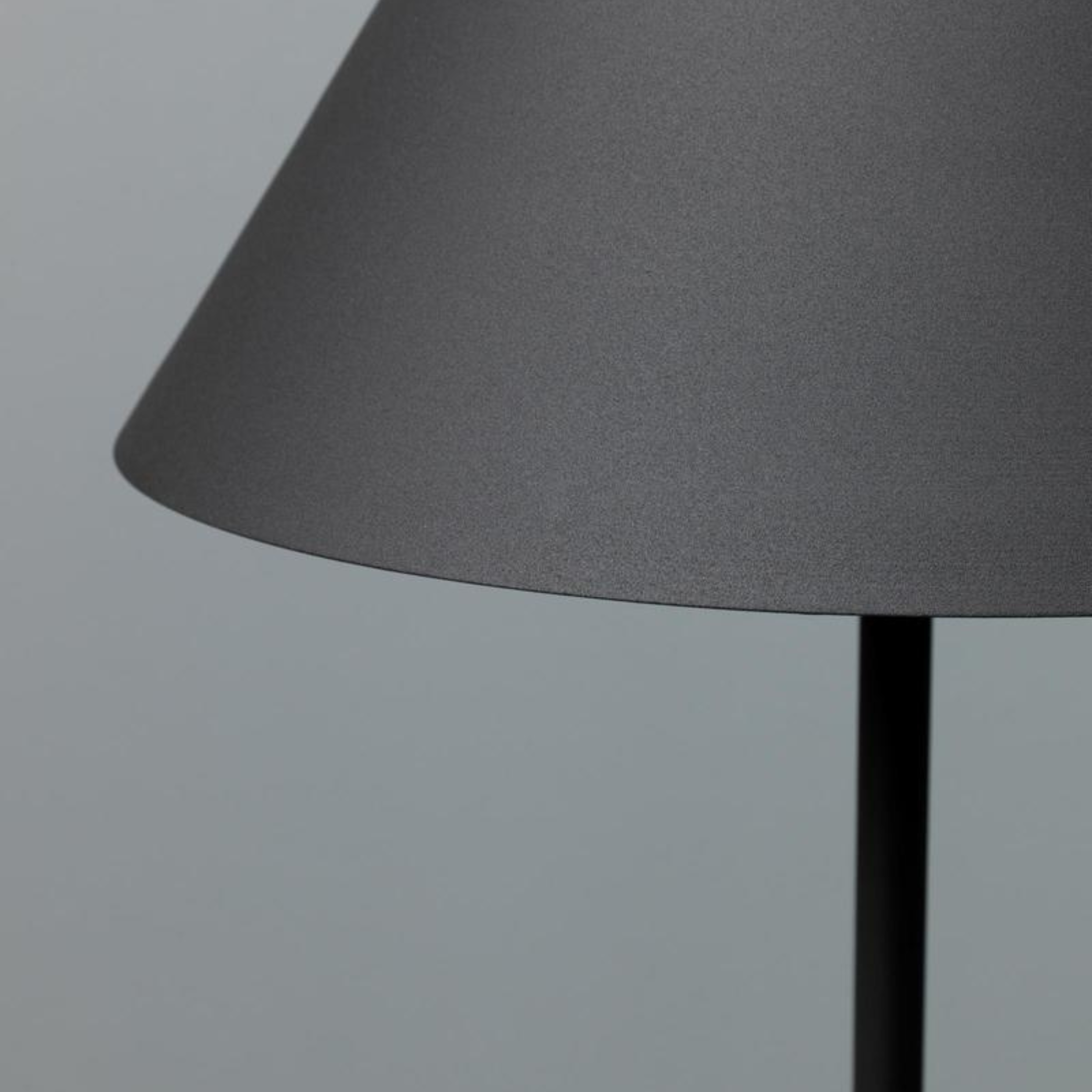 "Kobi" LED floor and table lamp with metal shade