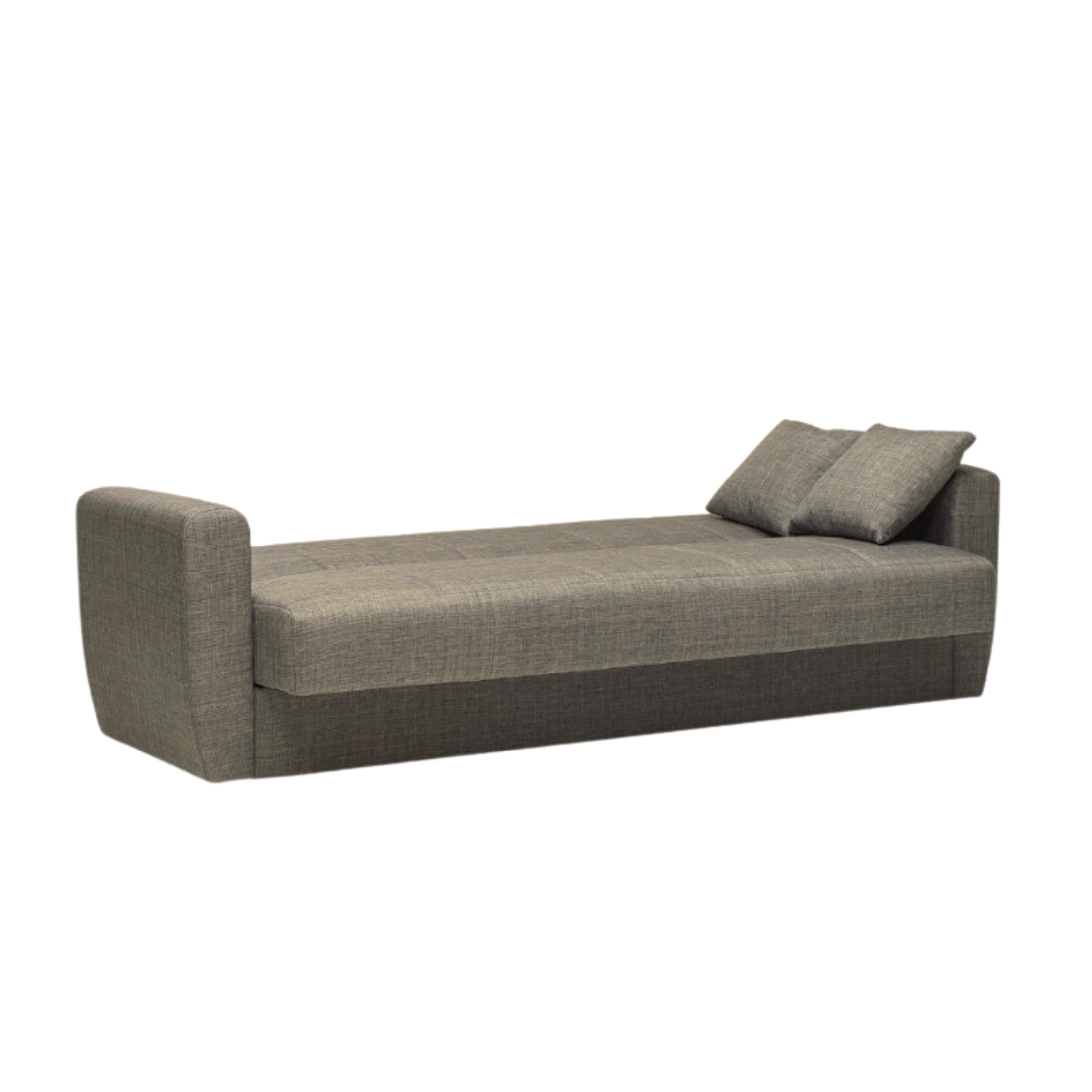 "Delia" sofa bed for living room in modern fabric 210x78 cm 78h