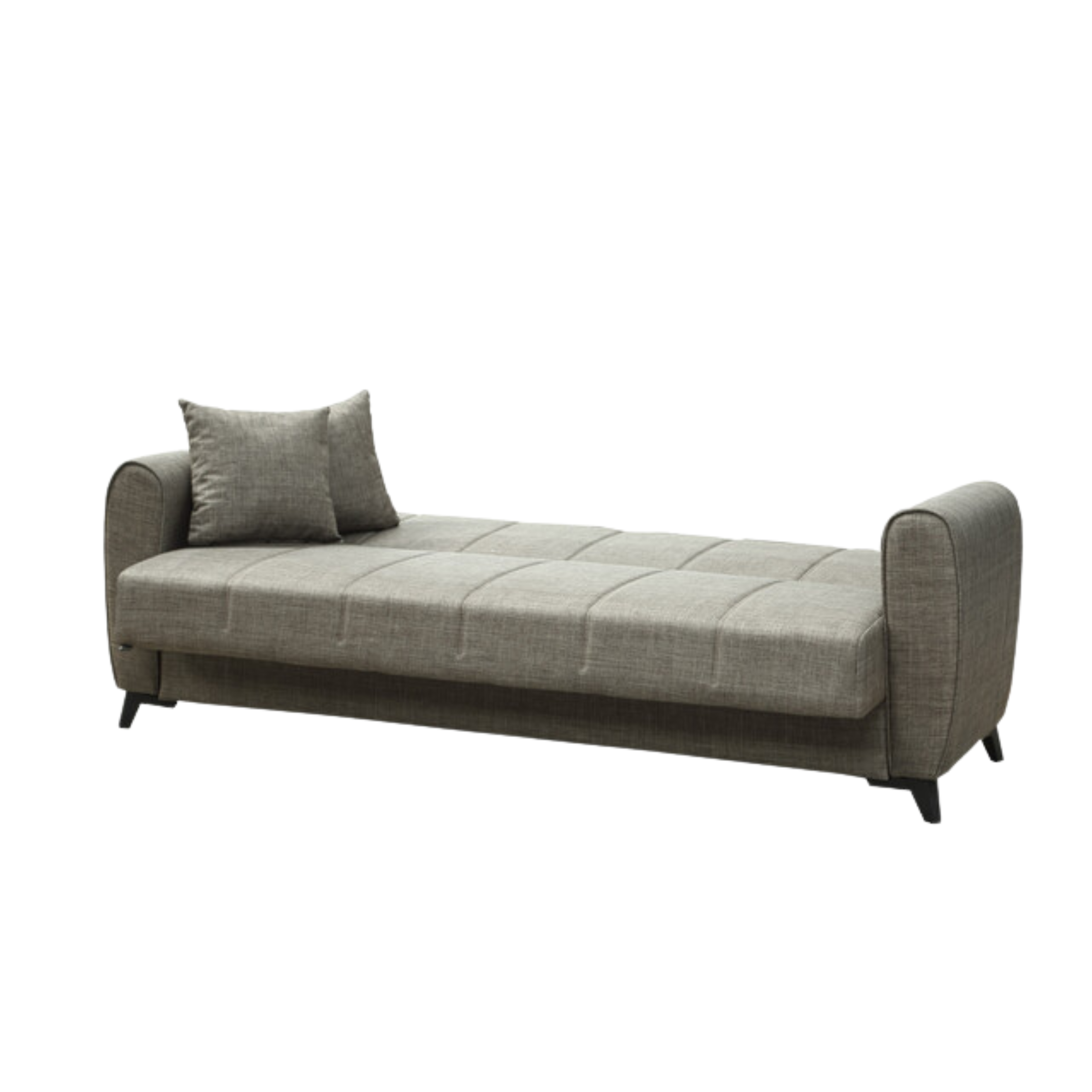 "Delia" sofa bed for living room in modern fabric 210x78 cm 78h