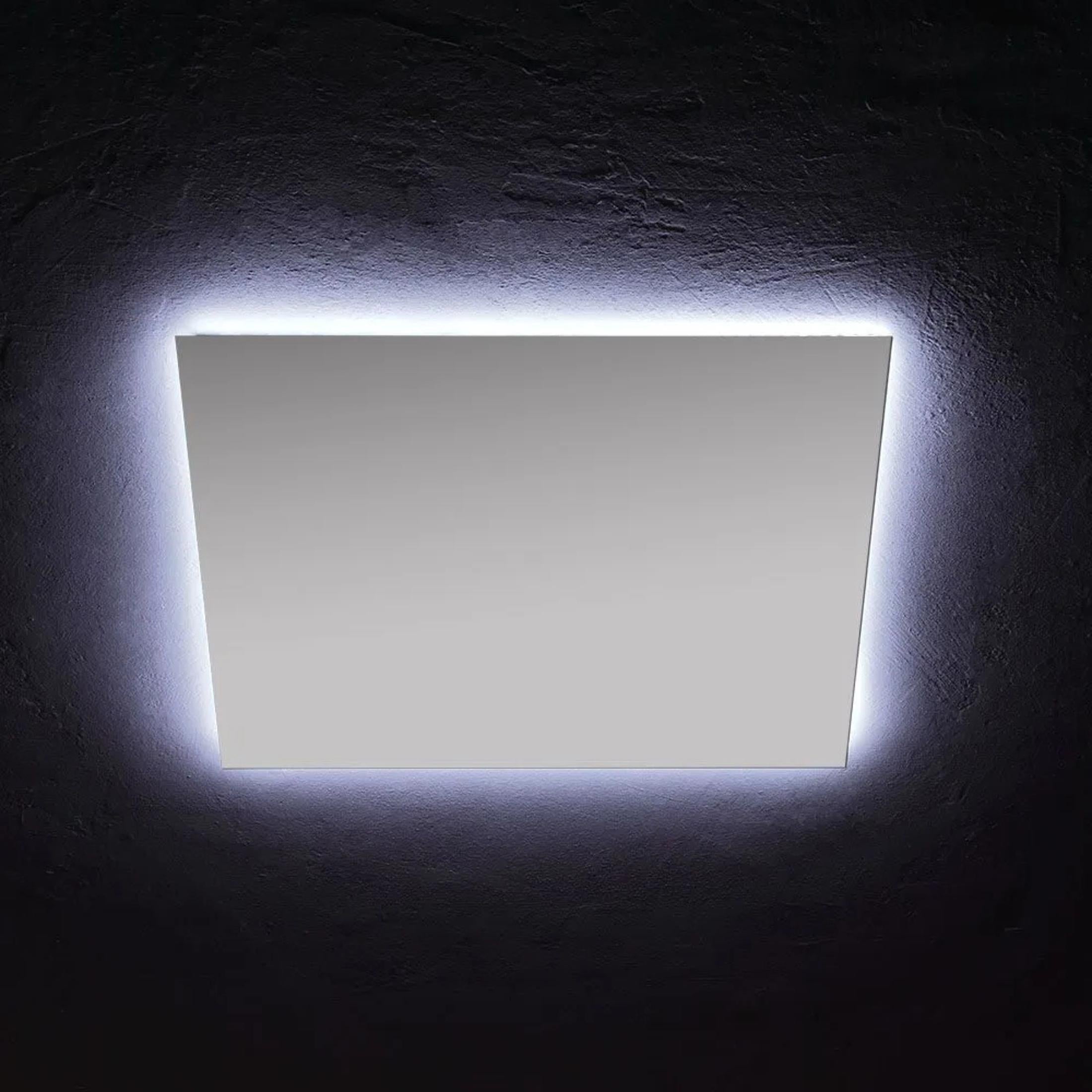 Reversible "Pasadena" rectangular backlit LED mirror