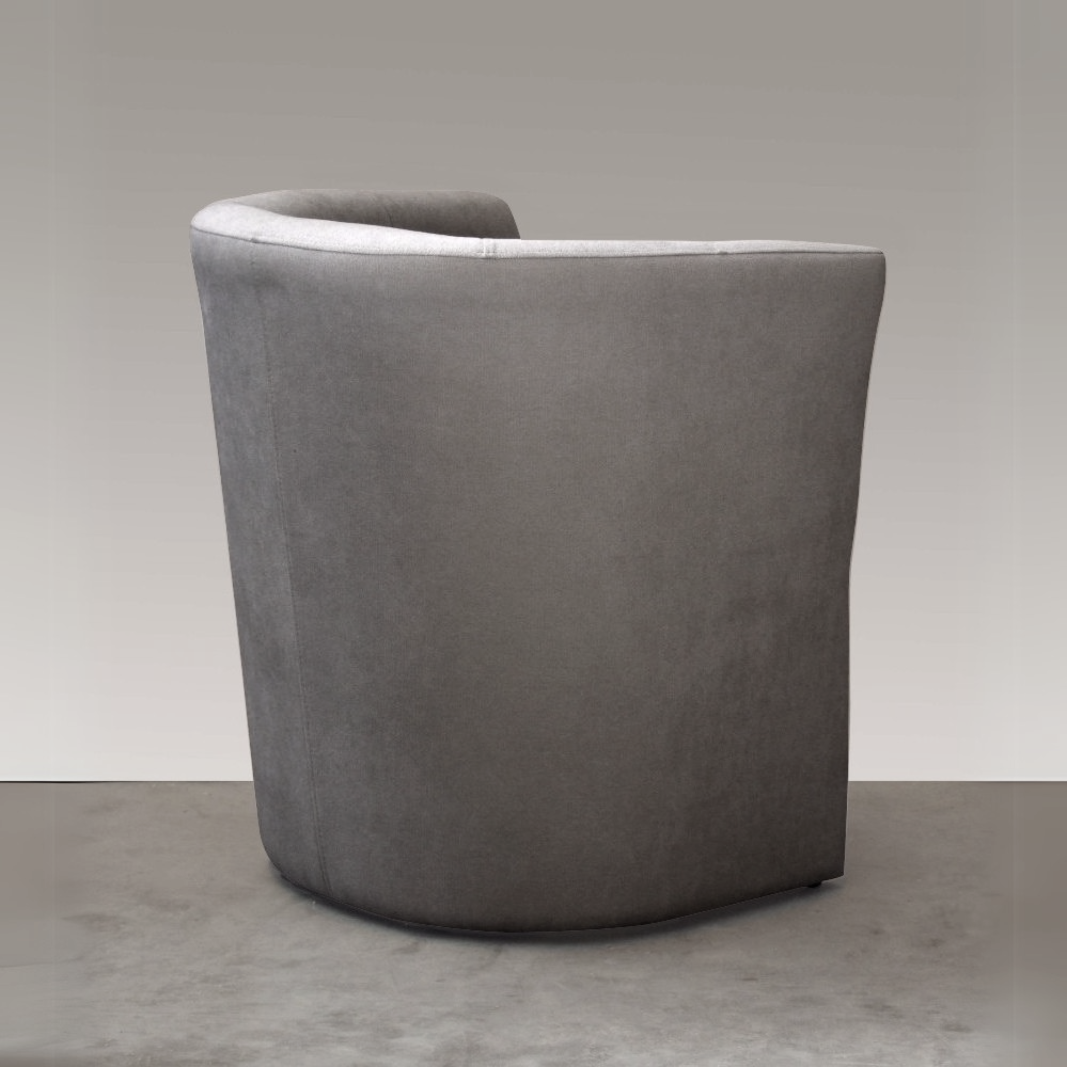 Modern fabric armchair "Belize" with wooden frame cm 63.5x62.5 76h