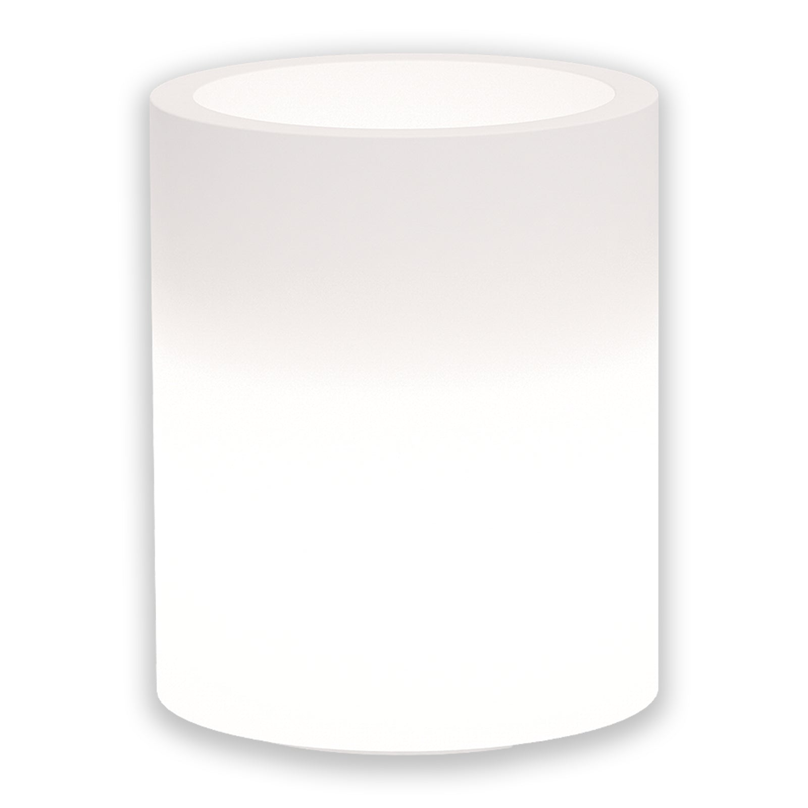 Vaso tondo con luce Led bianca modello Venusio Ø 40 cm 50h