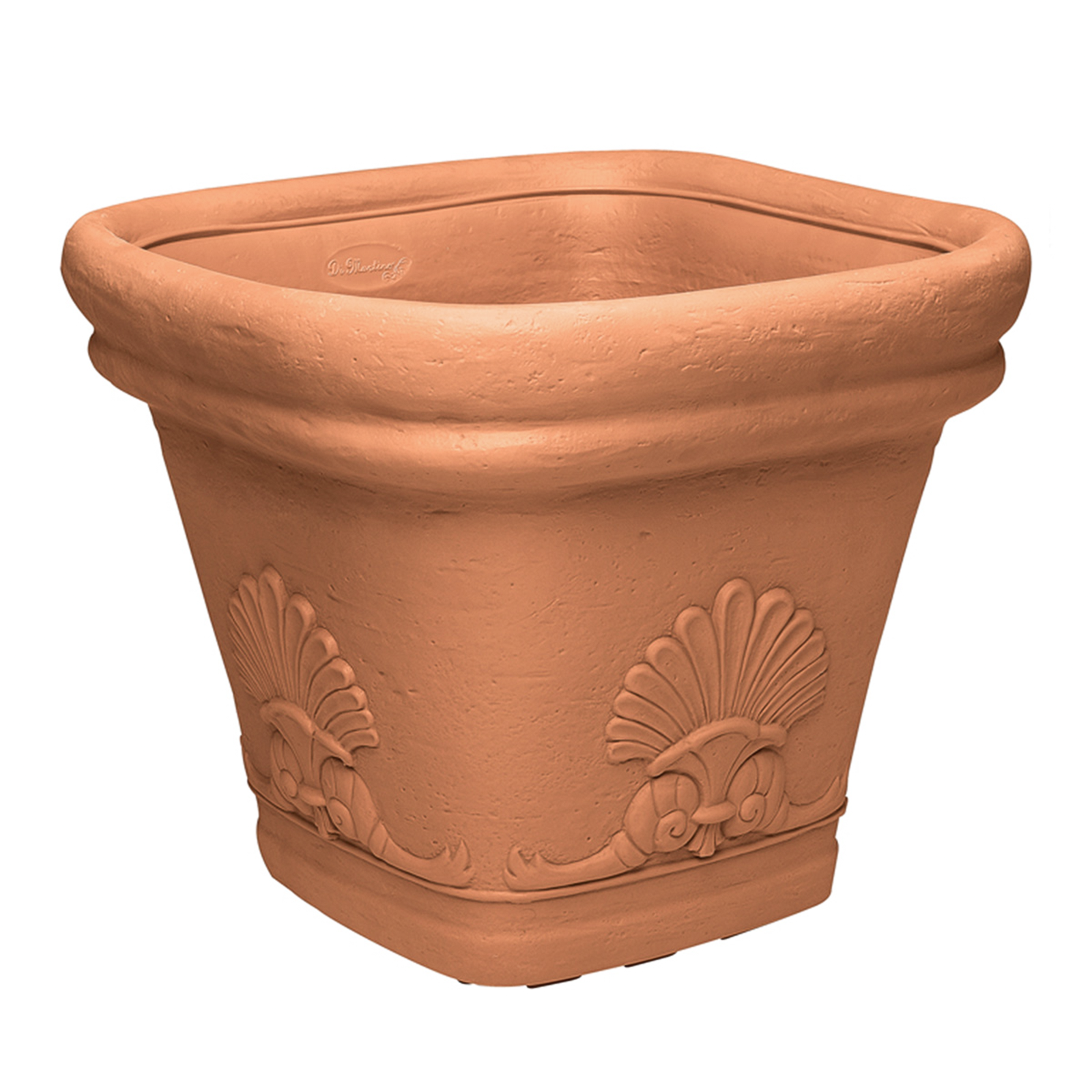 Vaso fioriera in resina Impruneta per esterno con sottovaso