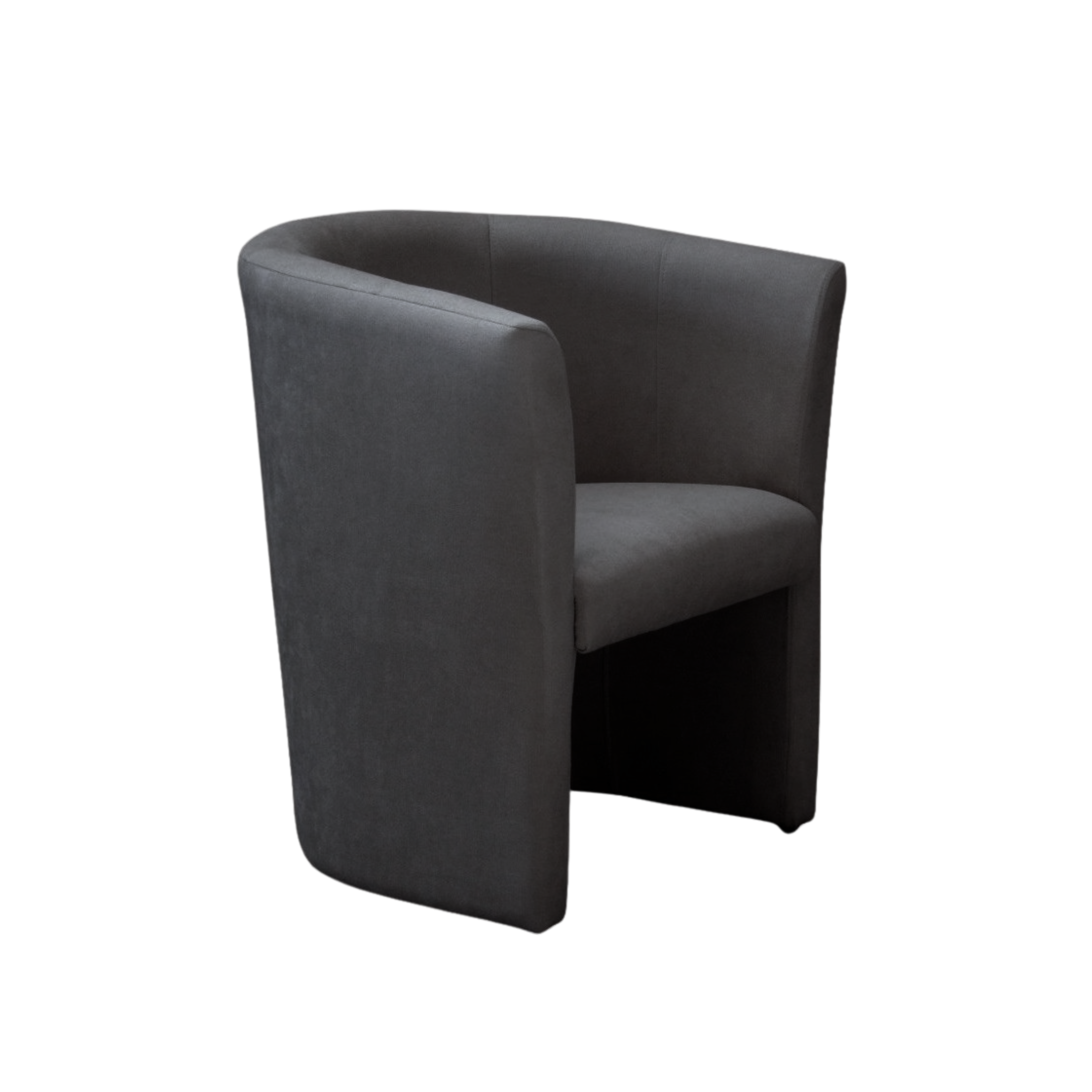 Modern fabric armchair "Belize" with wooden frame cm 63.5x62.5 76h