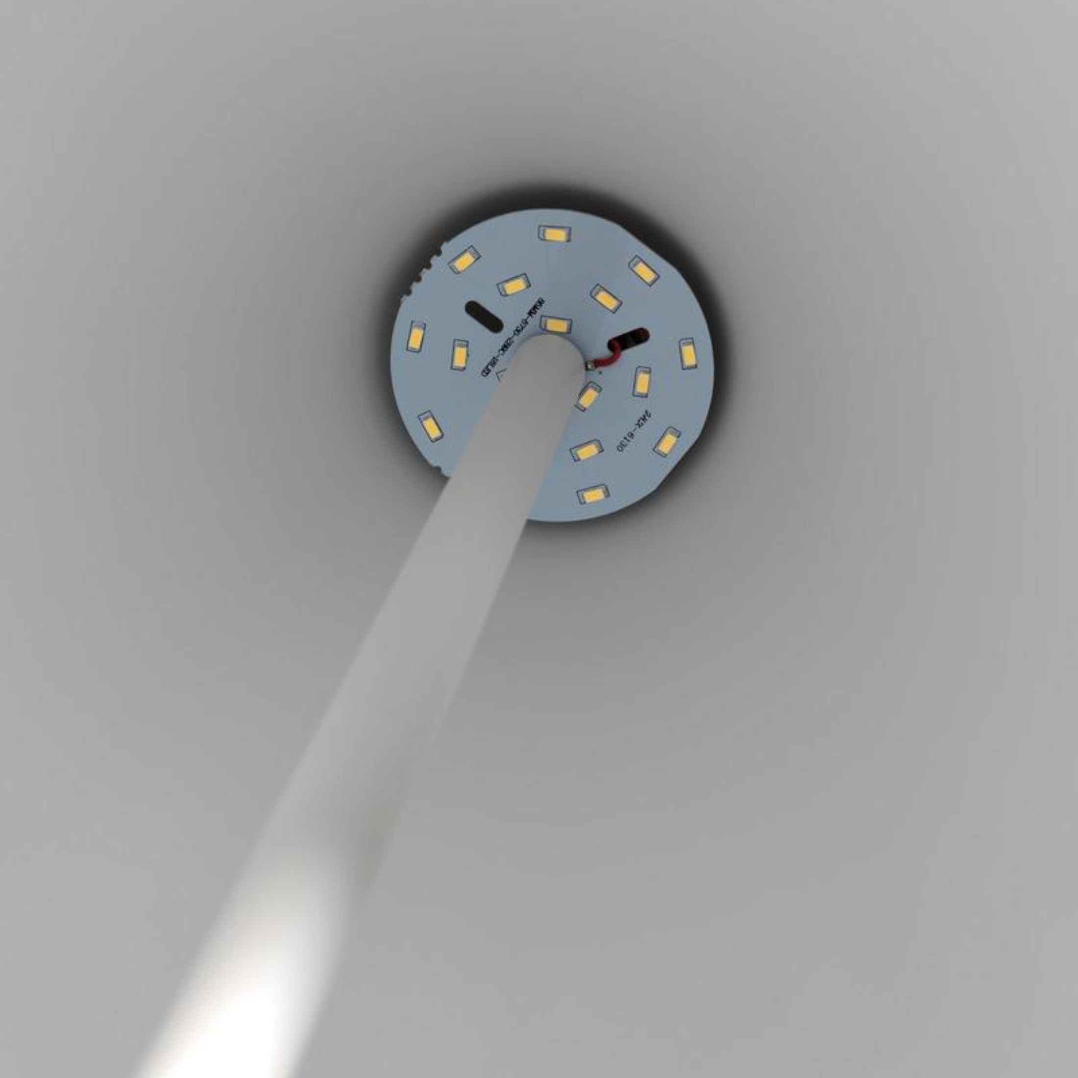 "Kobi" LED floor and table lamp with metal shade